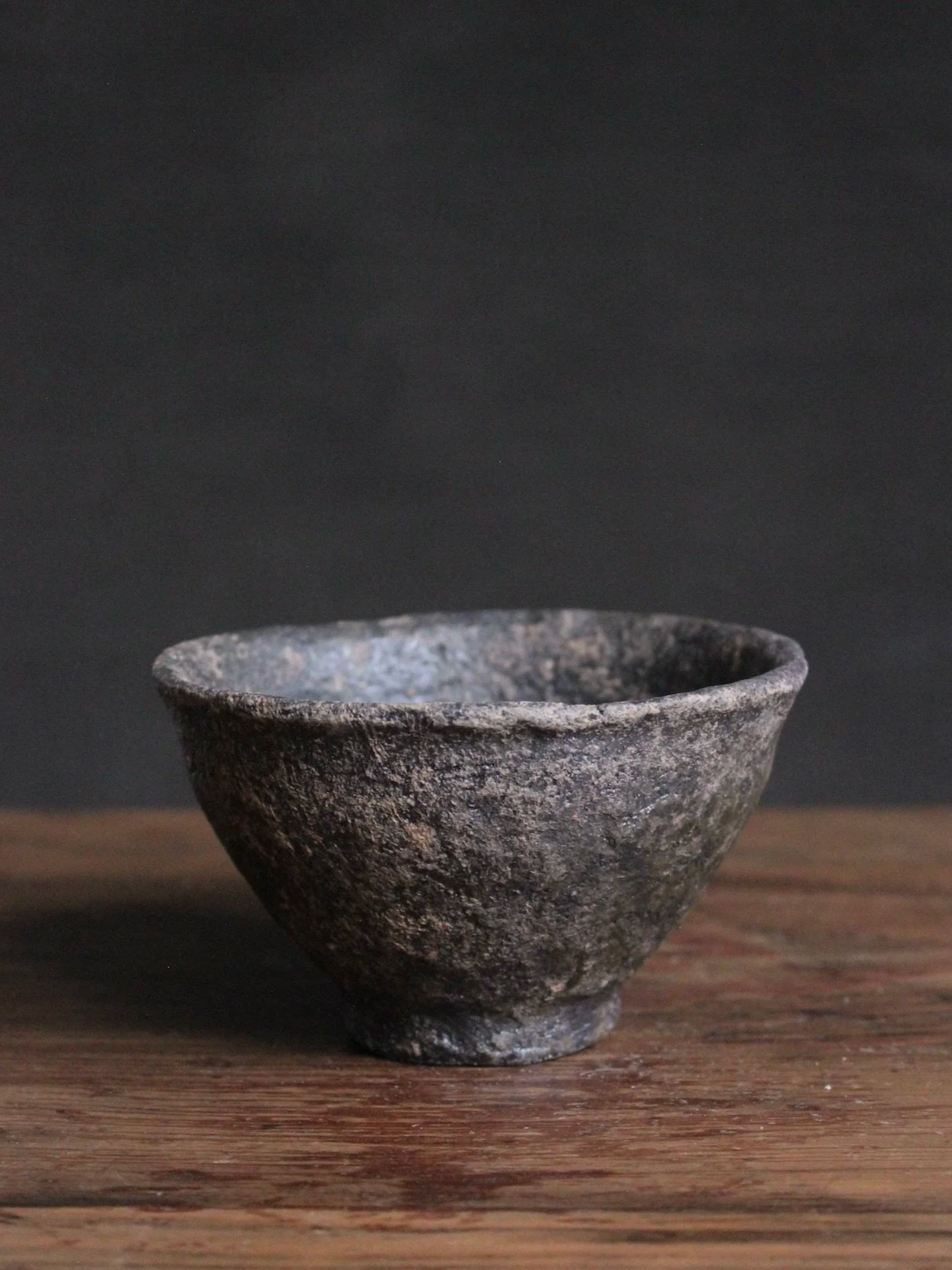 Tea Cup, 180 ml, Iron Glaze and Glacial Clay, #498