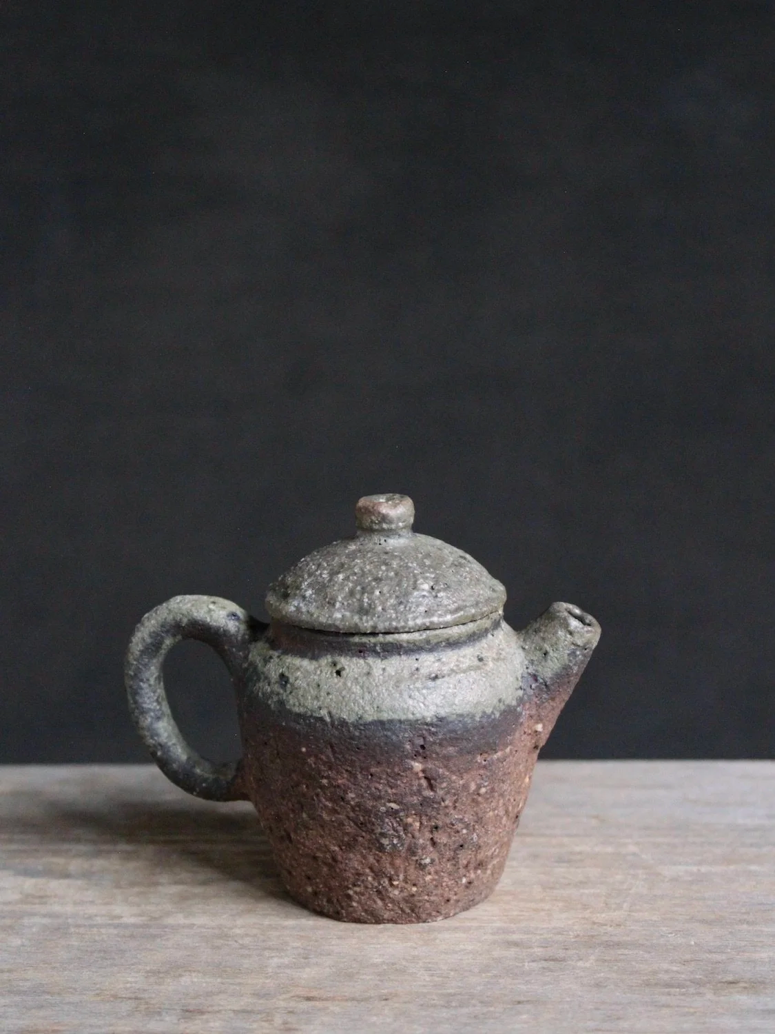 Natural Ash Glazed Gongfu Teapot, 115 ml, #673