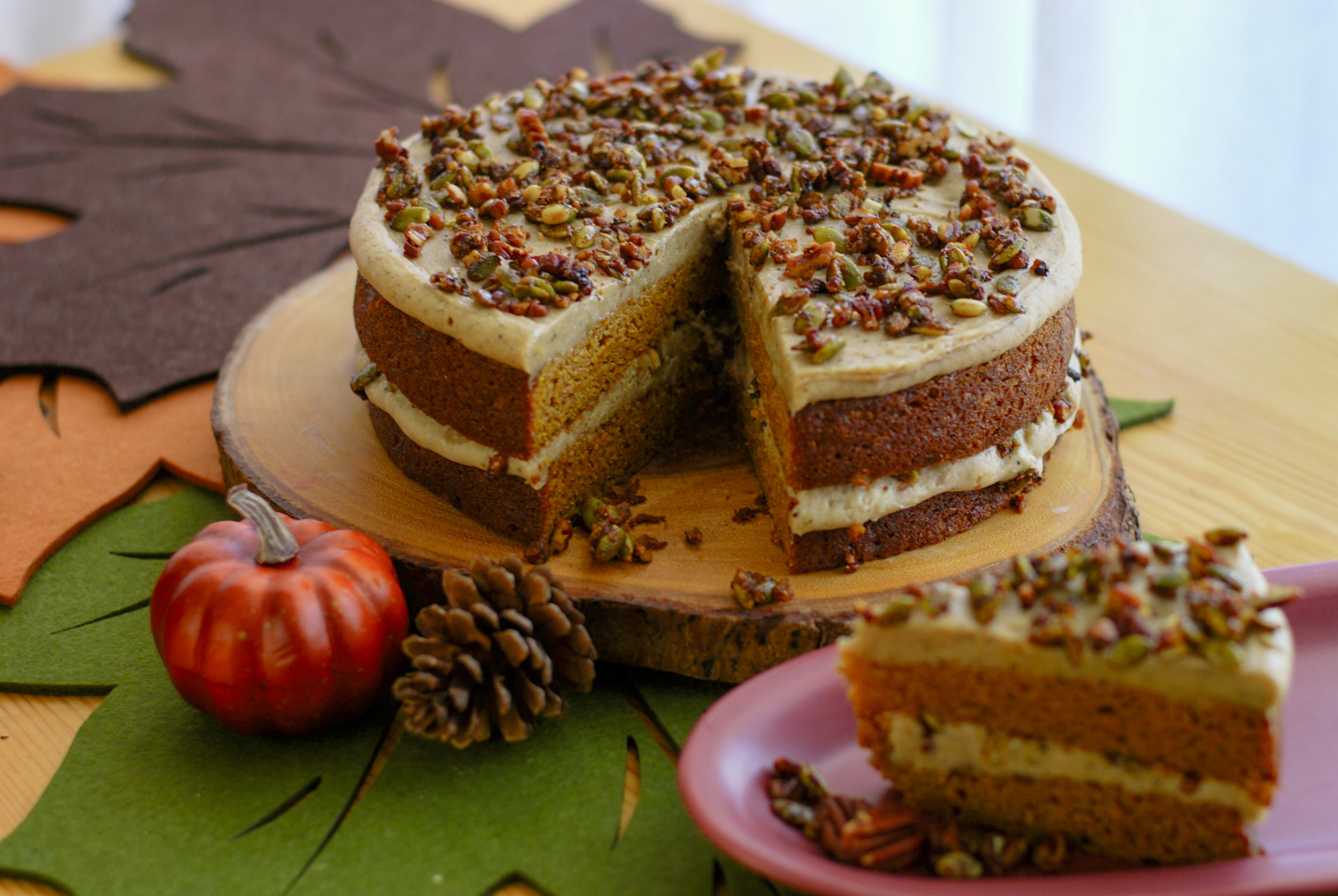 2 Layer Brown Butter Pumpkin