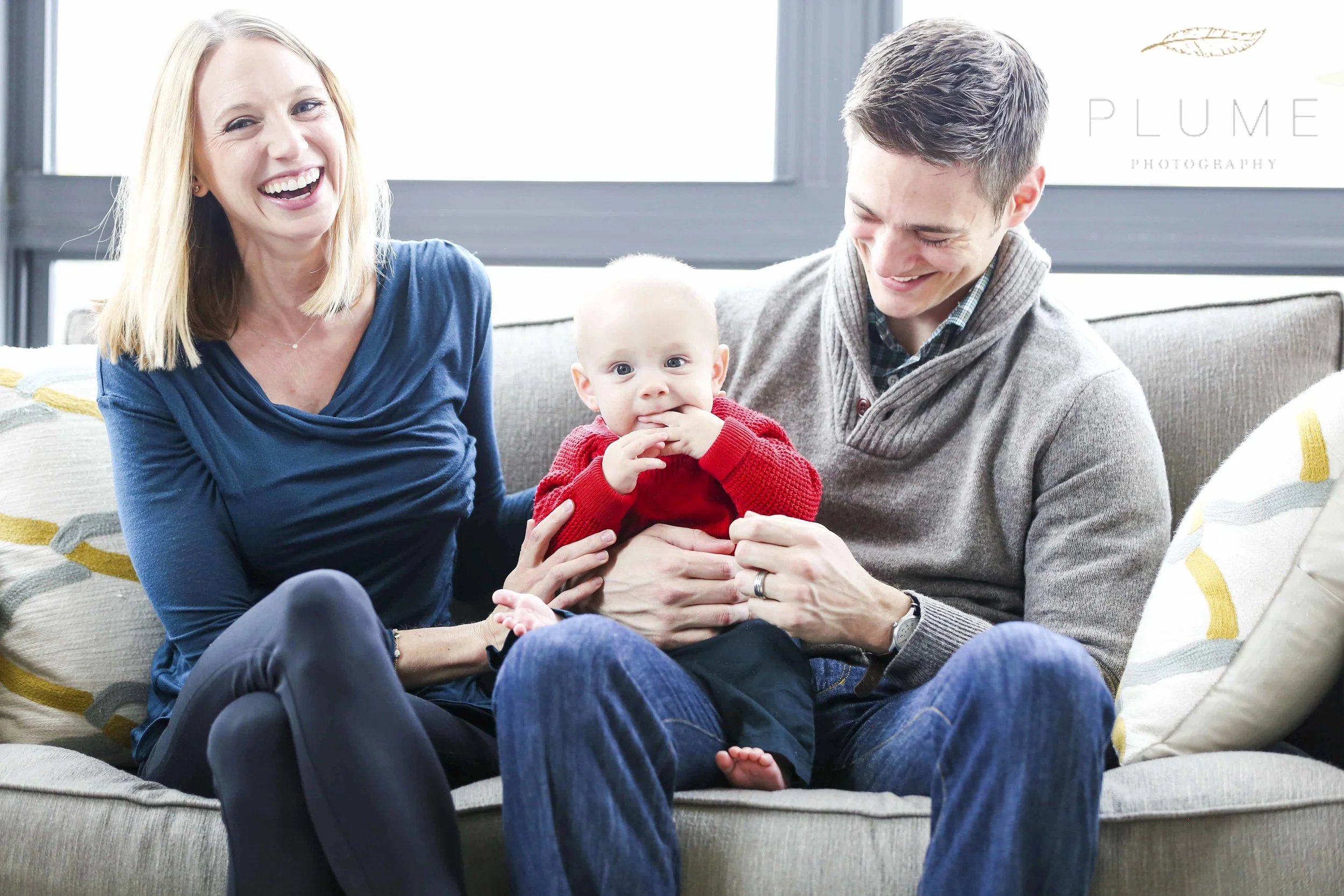 Matt, Anne and Logan Gialanella at home in Washington, DC, Sunday, November 2, 2014. Photo by Amanda Reynolds