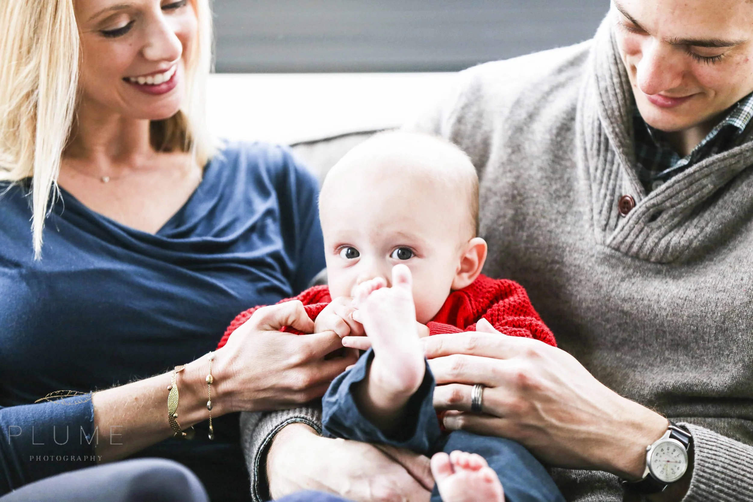Matt, Anne and Logan Gialanella at home in Washington, DC, Sunday, November 2, 2014. Photo by Amanda Reynolds