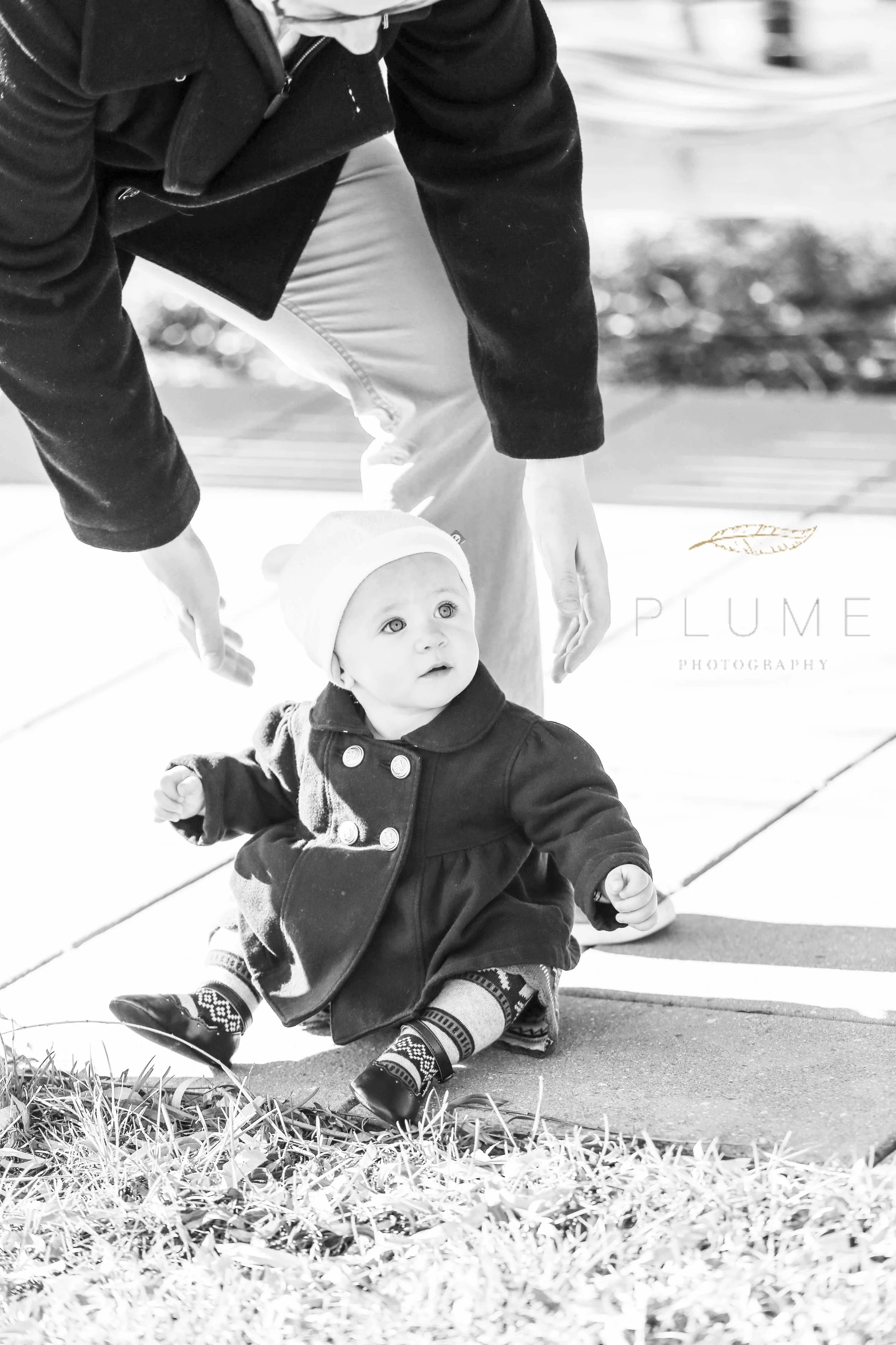 Libby, Peter and Winnie (11 mos) Henry family photos in Yards Park, SE Washington, DC, Saturday morning, November 22, 2014. Photo by Amanda Reynolds