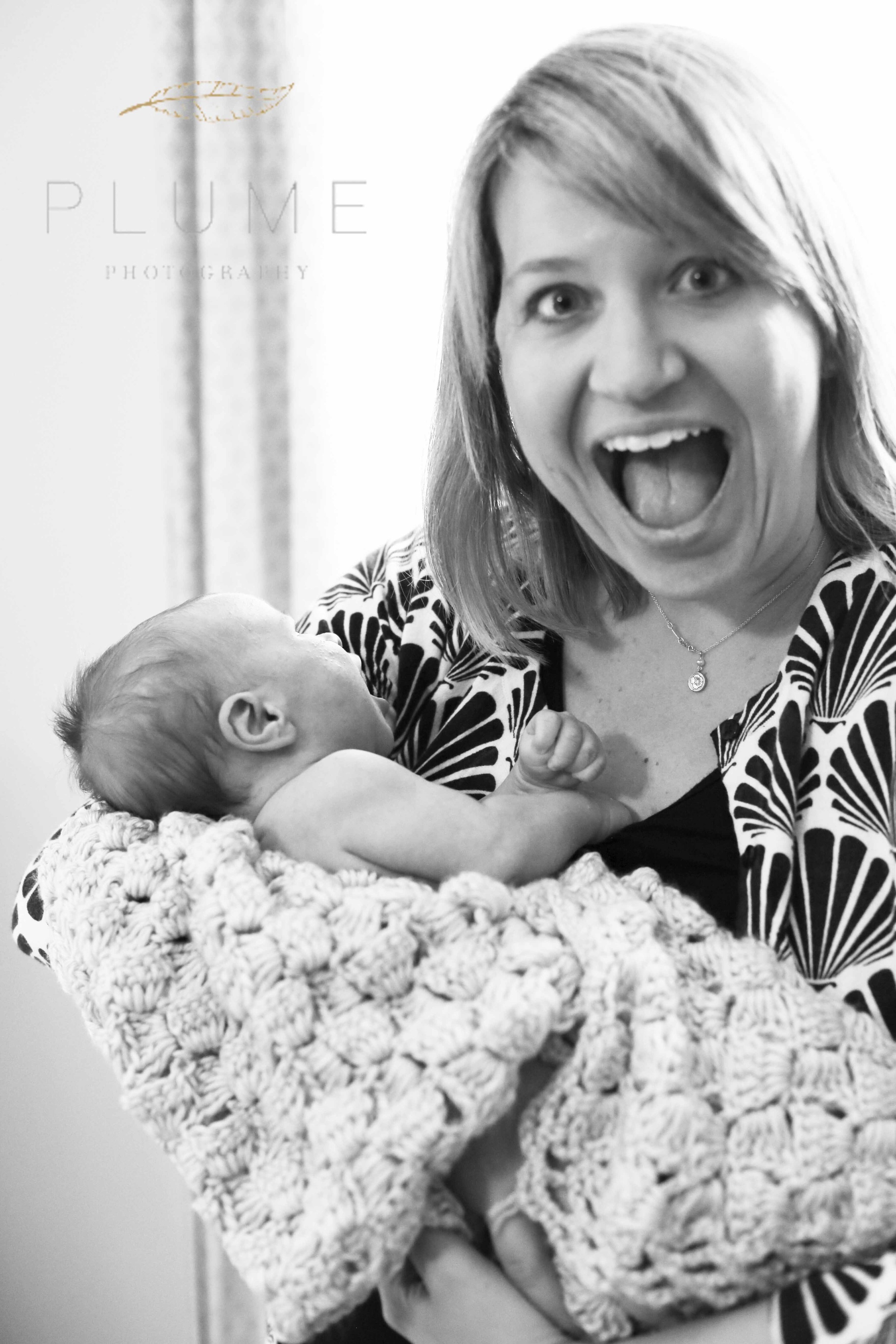 Newborn session for Harrison Hite, with his parents Cathy and William, with extended family members, at their home in Falls Church, VA. Sunday, August 31, 2014
