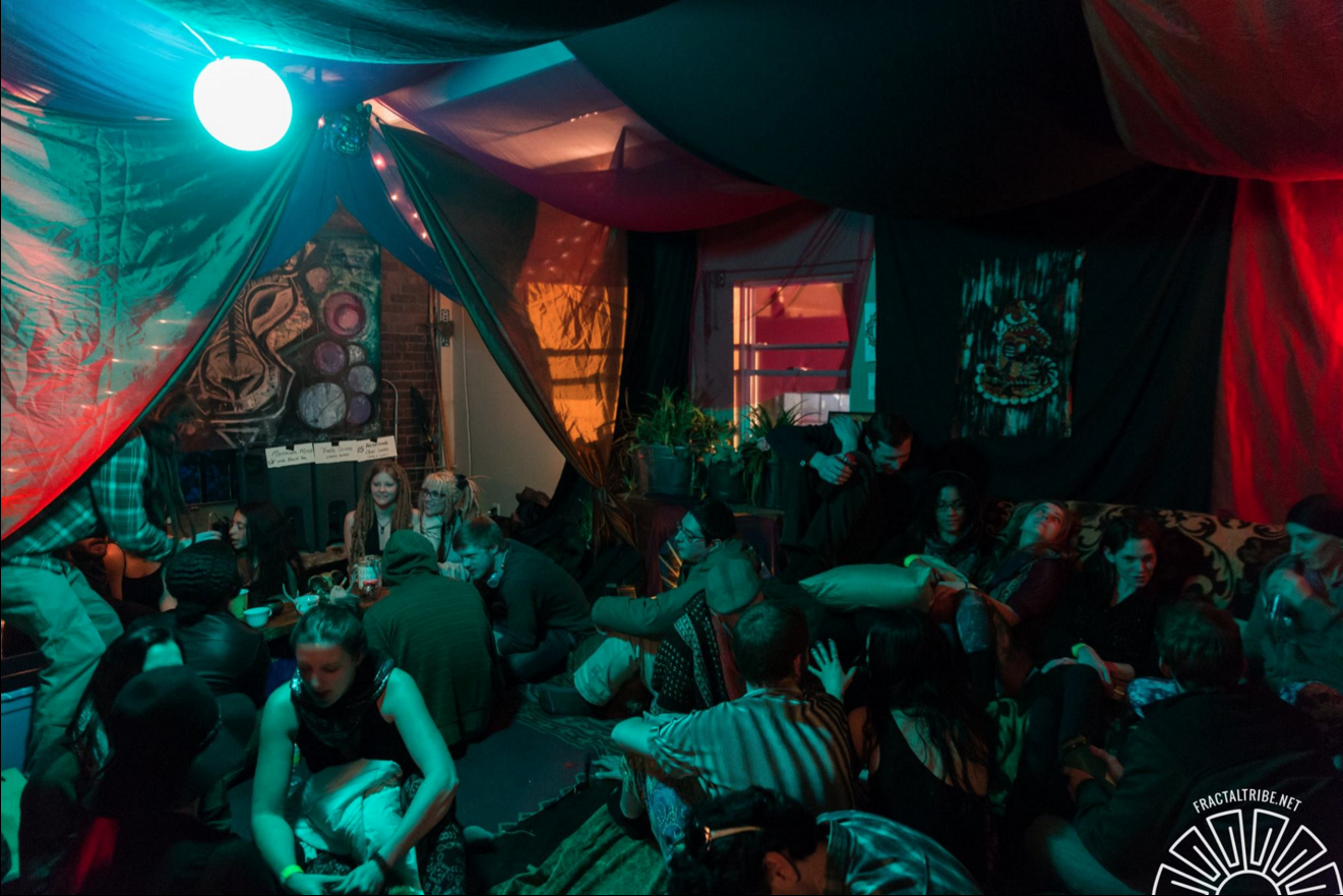 Tea Lounge at Winter Warming