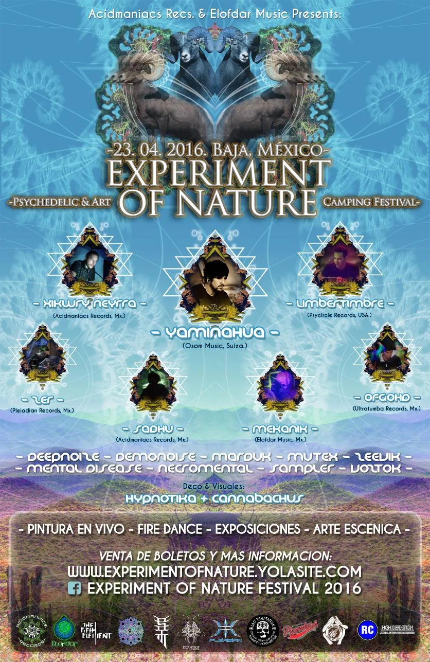 Abril 23-24 Experiment of Nature Festival