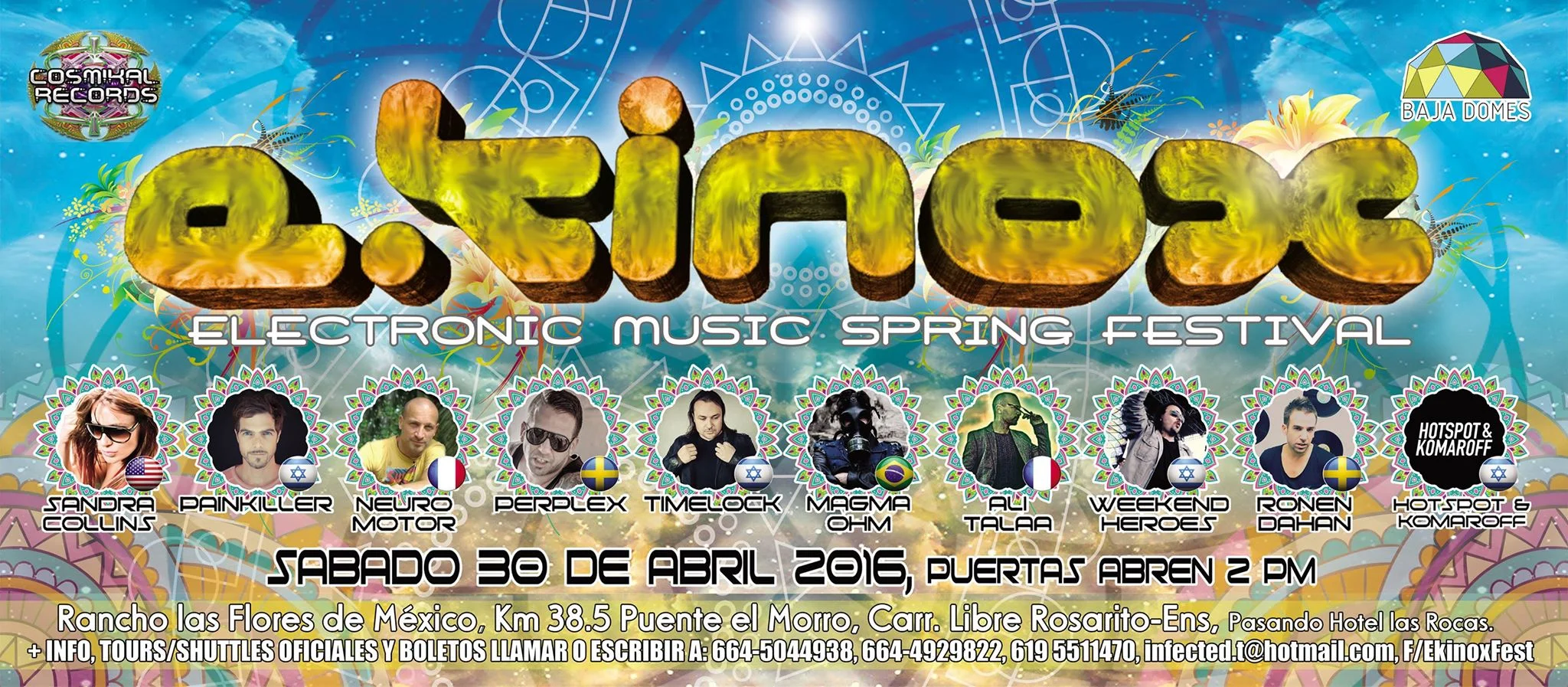 Abril30-Mayo1 Ekinox Festival