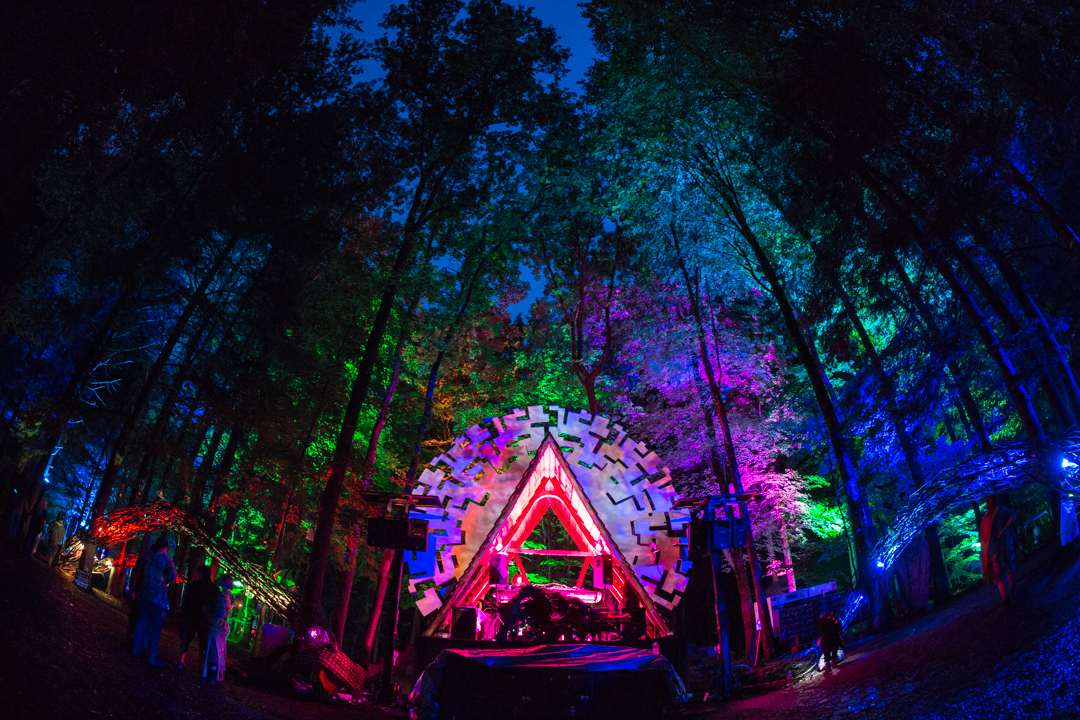 Woods Stage @ Fractalfest 2016, Stephentown, NY