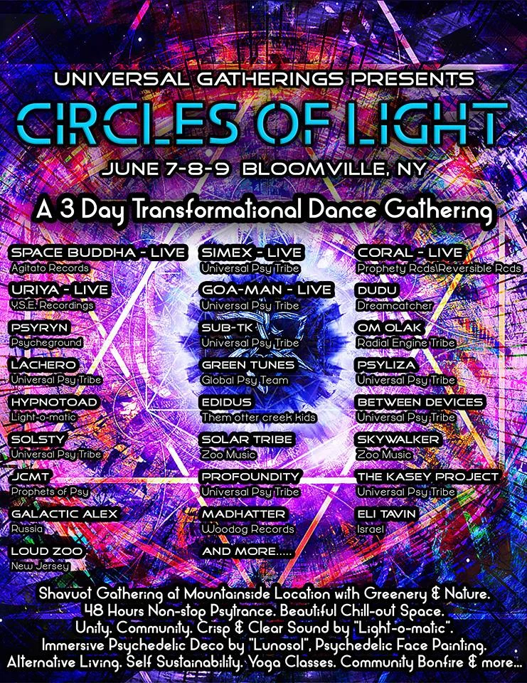 June 7-9 Circles of Light