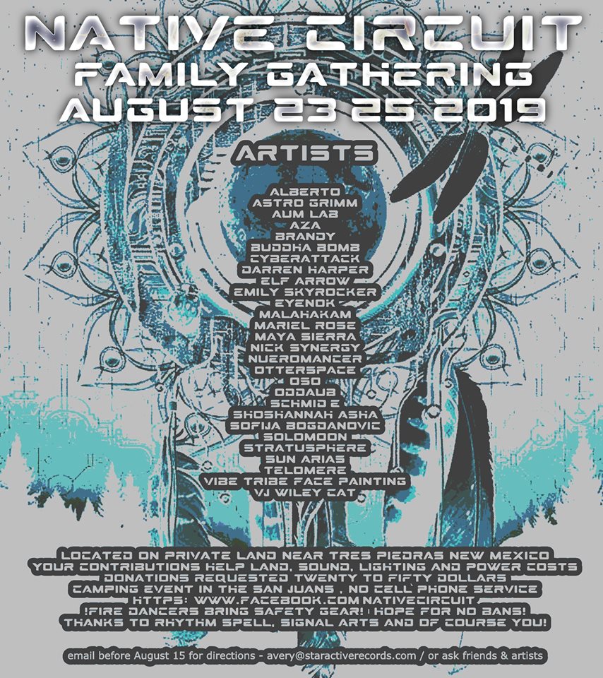Aug 23-25 Native Circuit