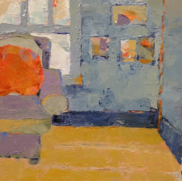 Orange Pillow, Studio