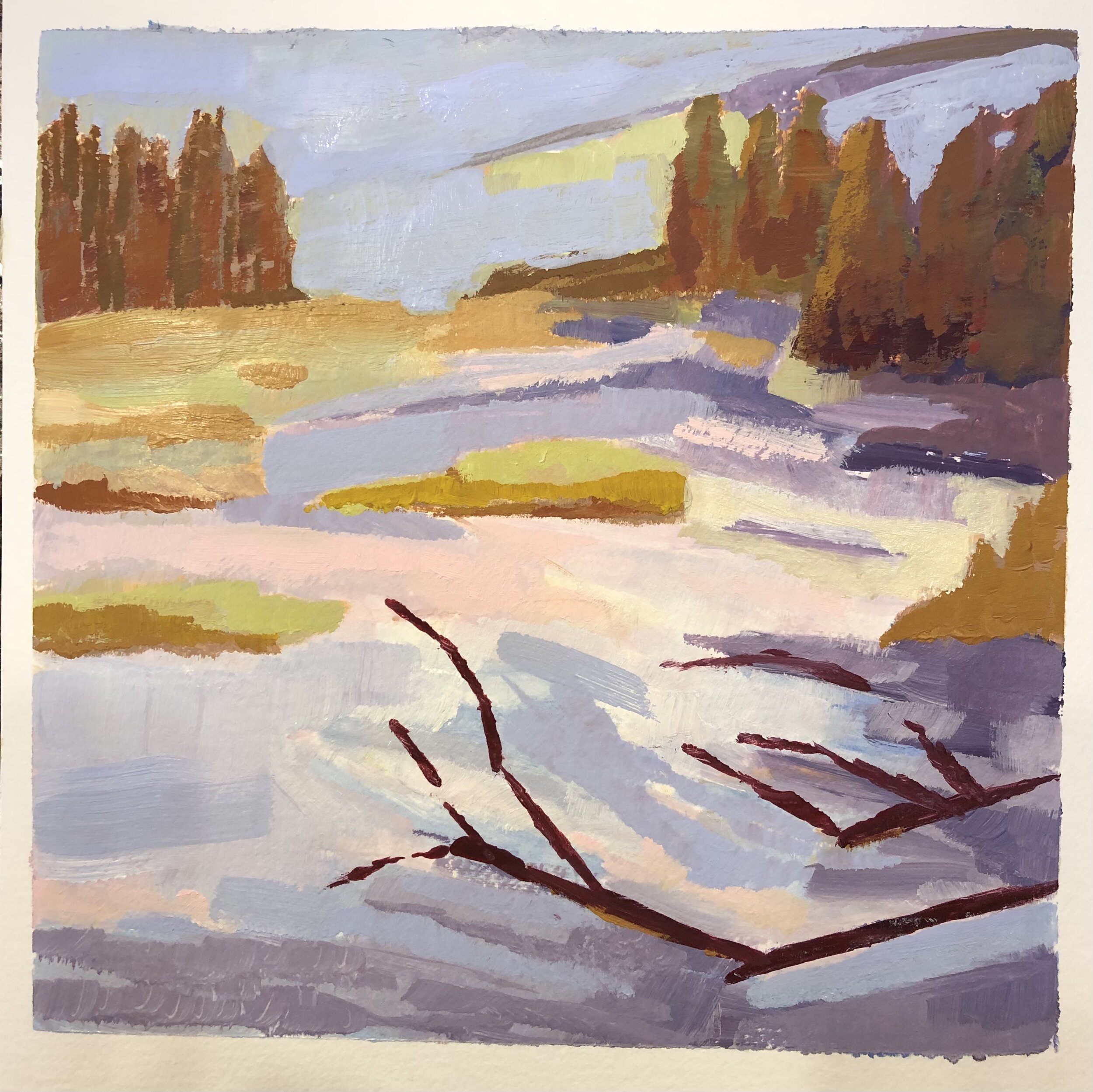 Frozen Marsh