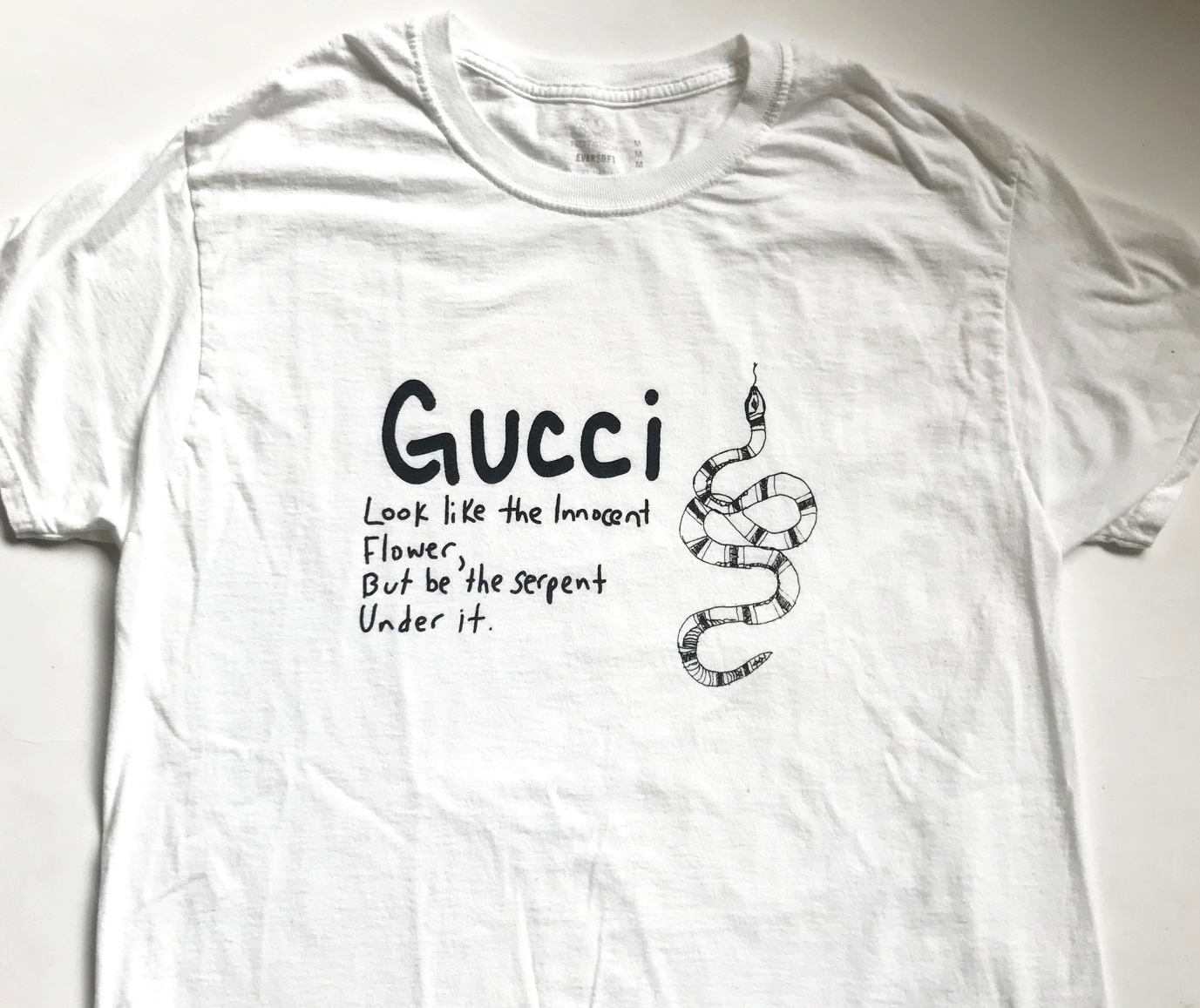 Barn Selskab aflange Gucci T-Shirt — Stash Style
