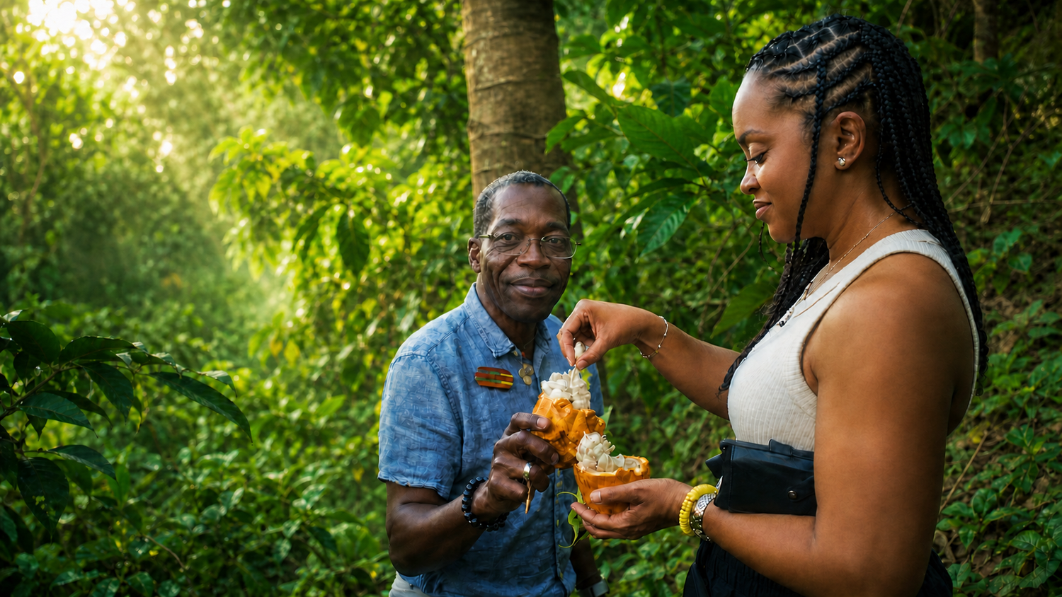 Discovering the fruit and people of Jungle Bay Dominica