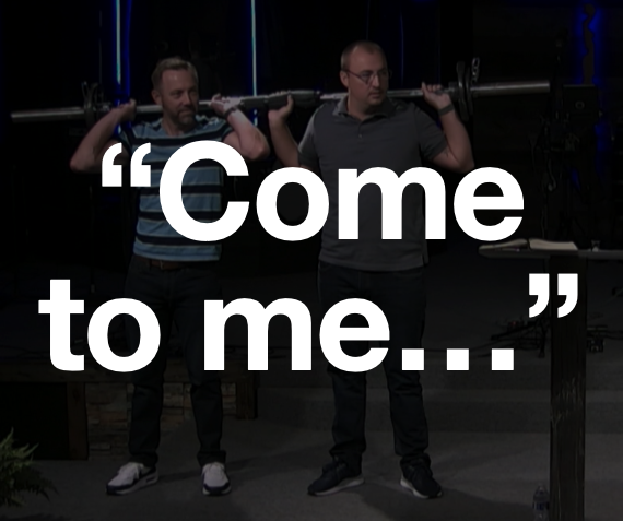 Aug. 29th, 2021 | "Come to Me..." - Matt 11:28-30