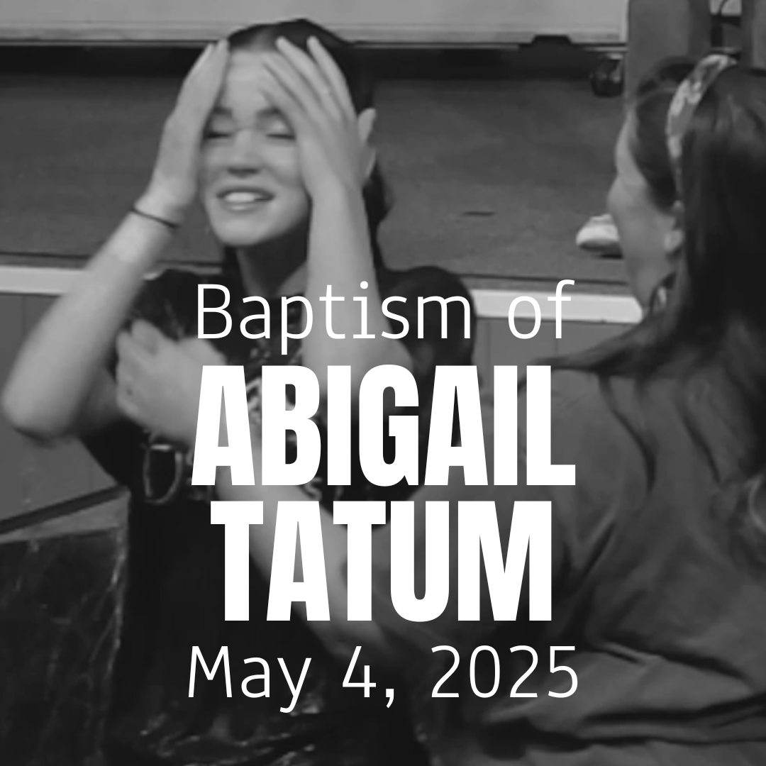 Baptism of Abigail Tatum