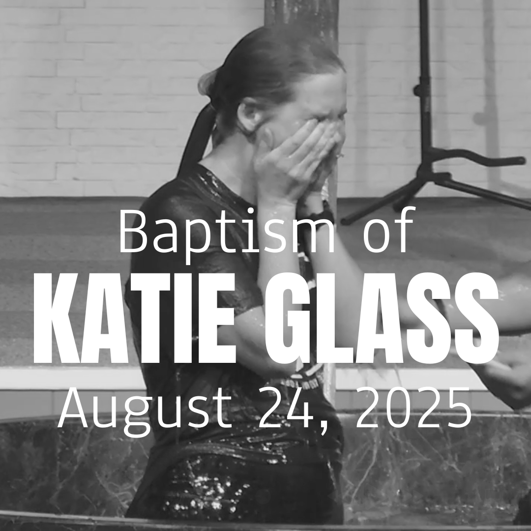 Baptism of Katie Glass