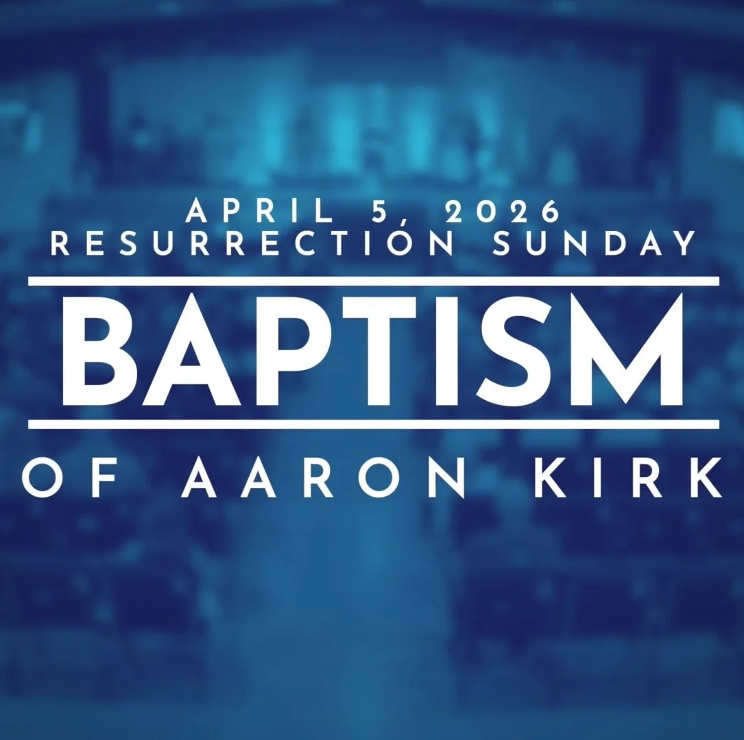 Baptism of Aaron Kirk