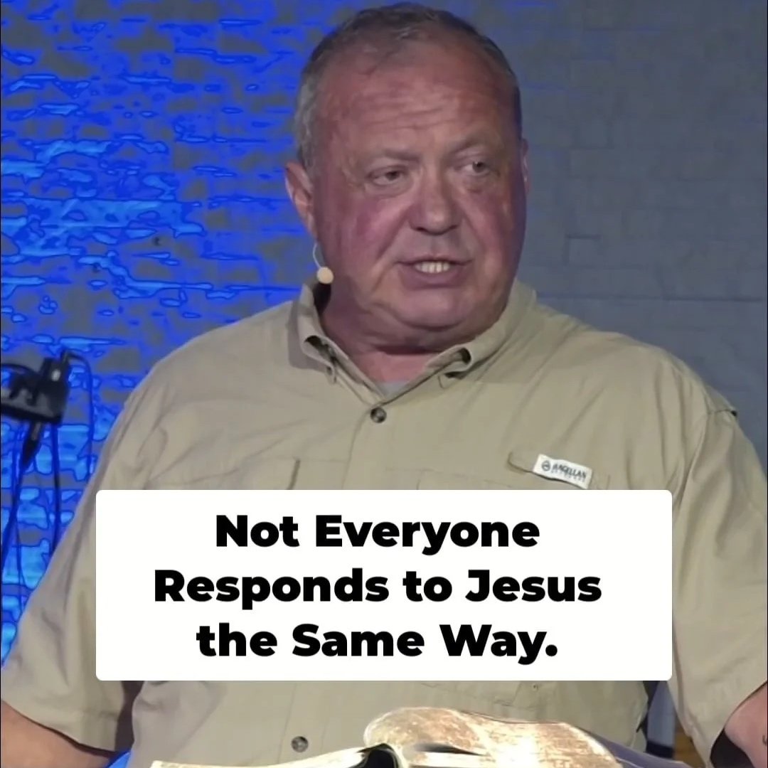 How do you respond to Jesus?