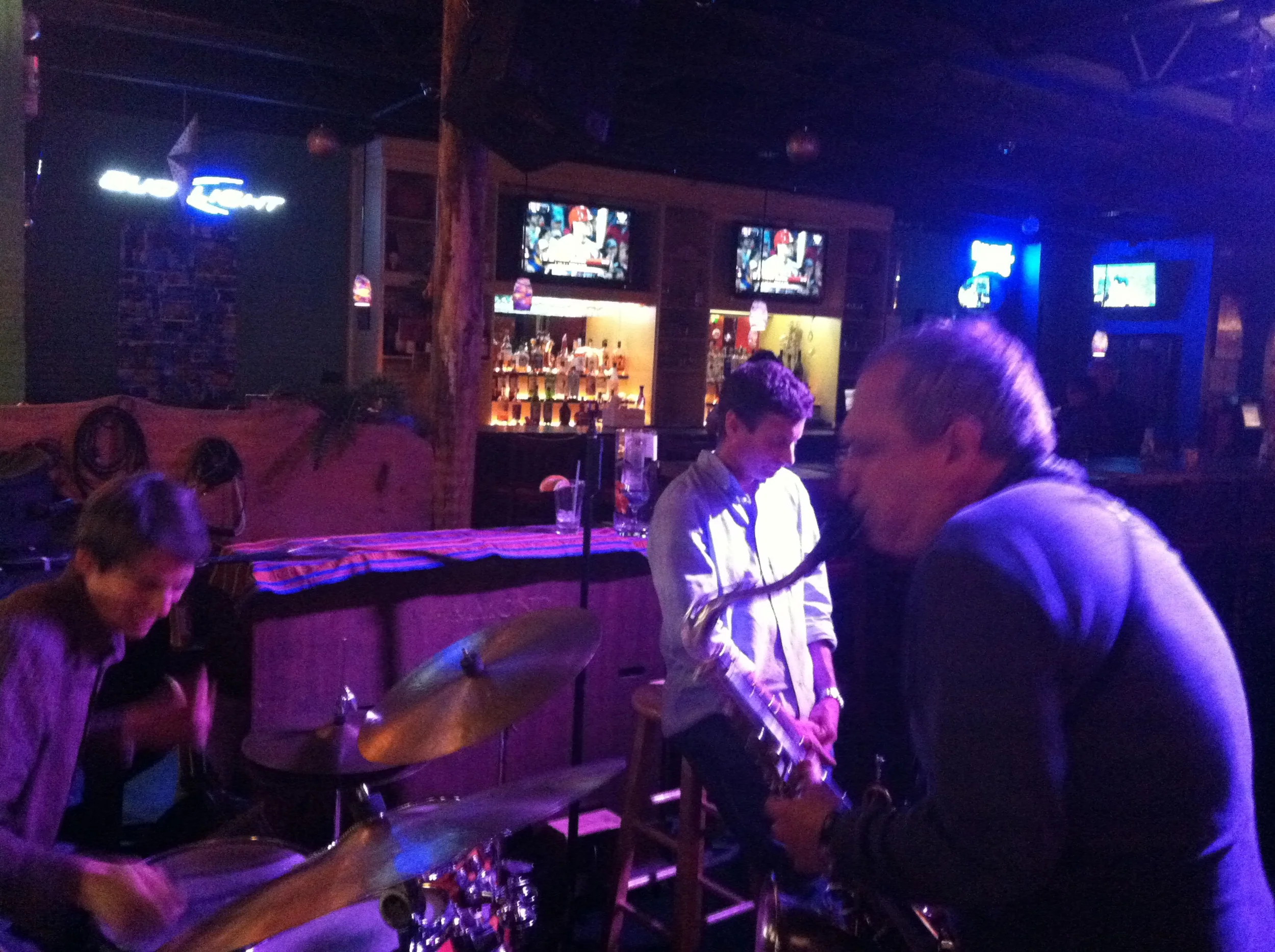 Austin McMahon, Phil Grenadier, George Garzone Acton Jazz Cafe, 2013