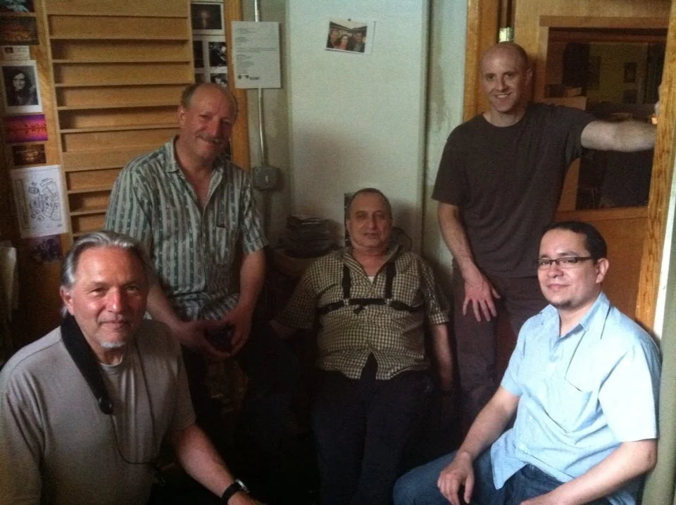 Jerry Bergonzi, Bruce Gertz, George Garzone, Luther Gray, Gabriel Guerrero, Anybody Home Session at PBS Studio