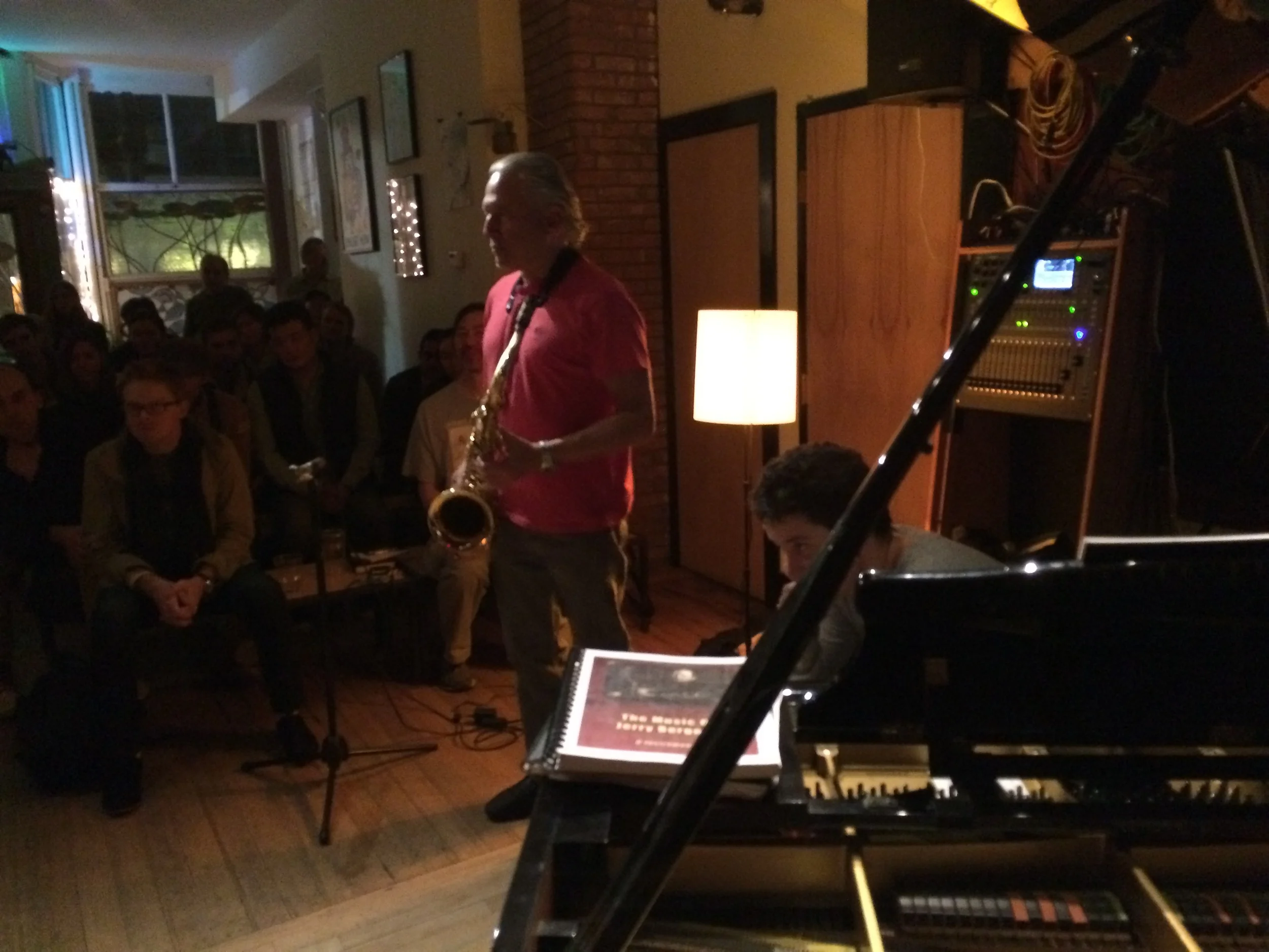 Jerry Bergonzi, Chris McCarthy at the Lily Pad, 10/20/14