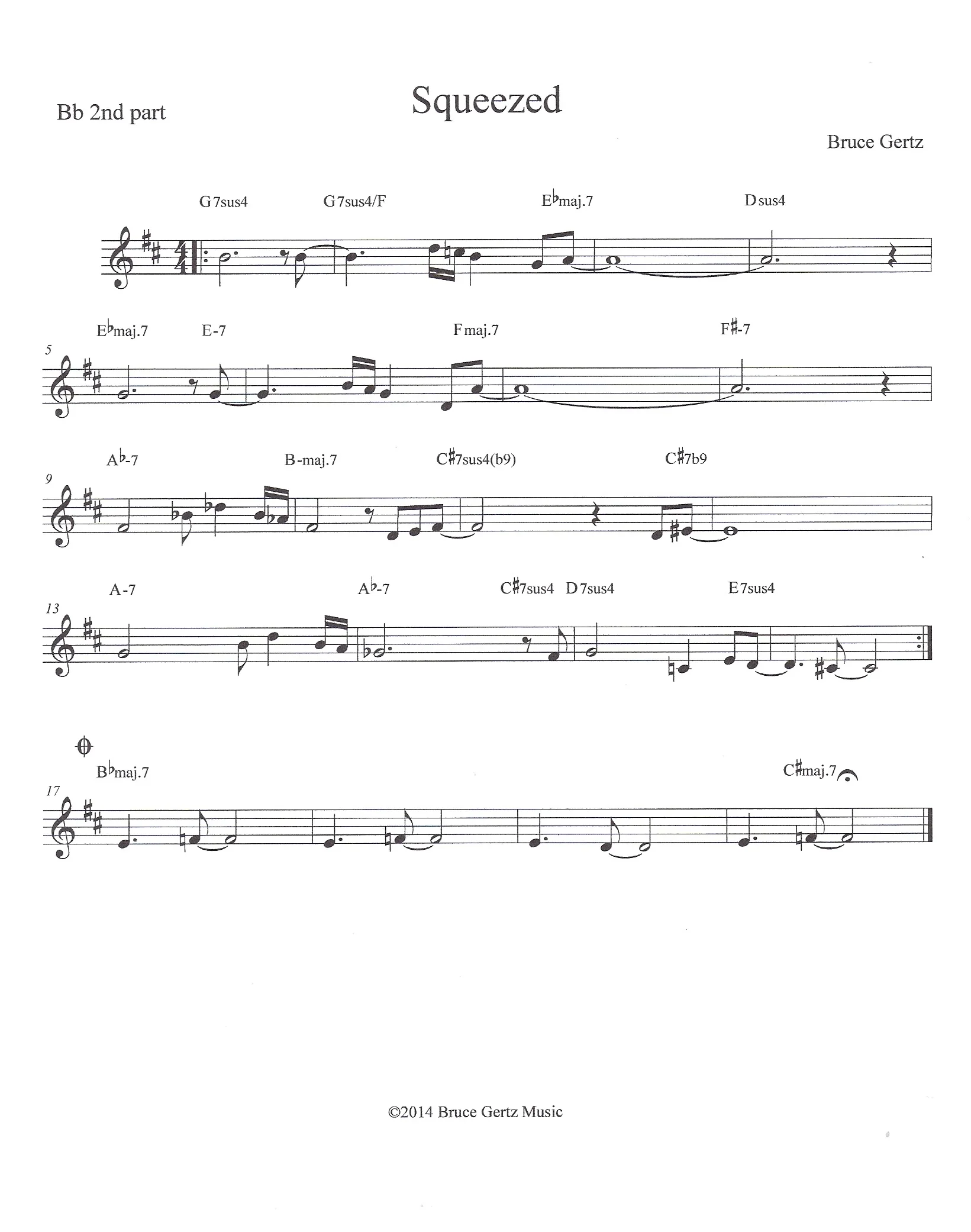 Squeezed Bb 2nd part