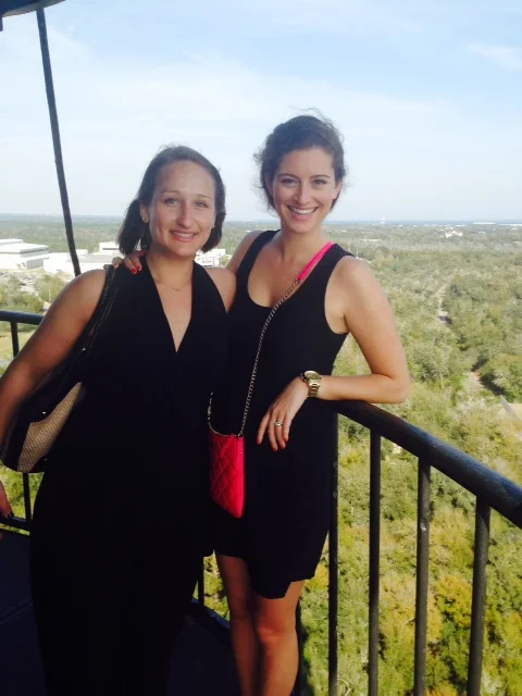 Em + Em climb the Pensacola Lighthouse!
