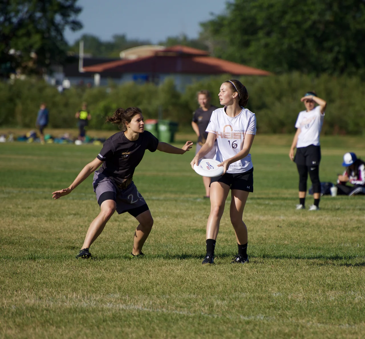 Photo Title.
National Sports Center. Blaine, Minnesota.
August 2017.
© William D. Walker
Madison Heist vs. Iceni (London) at the U.S. Open tournament.