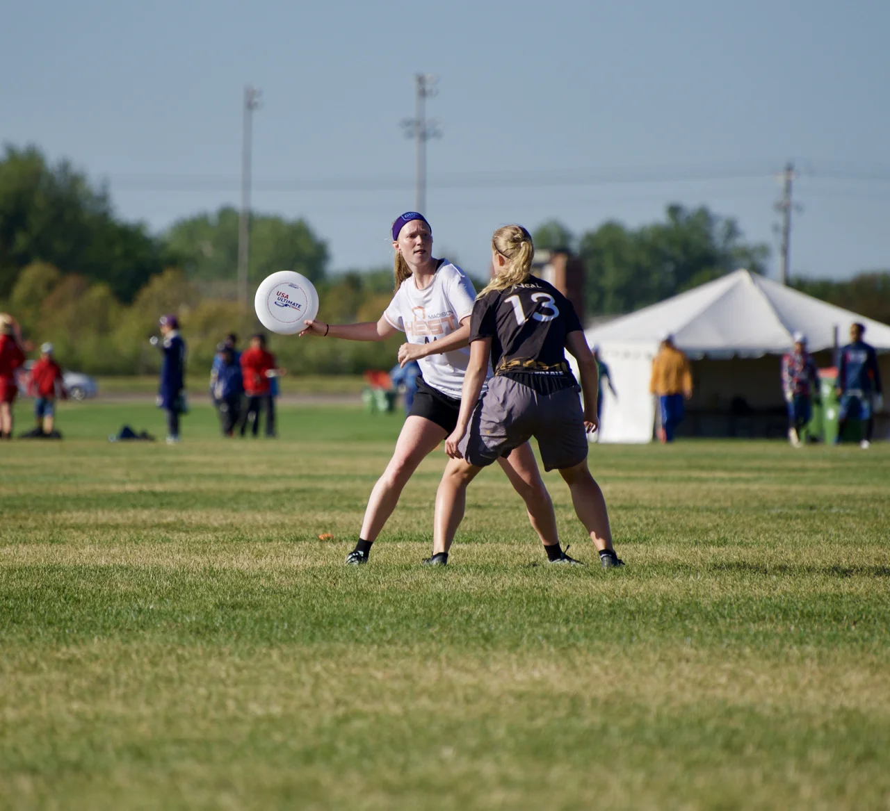 Photo Title.
National Sports Center. Blaine, Minnesota.
August 2017.
© William D. Walker
Madison Heist vs. Iceni (London) at the U.S. Open tournament.