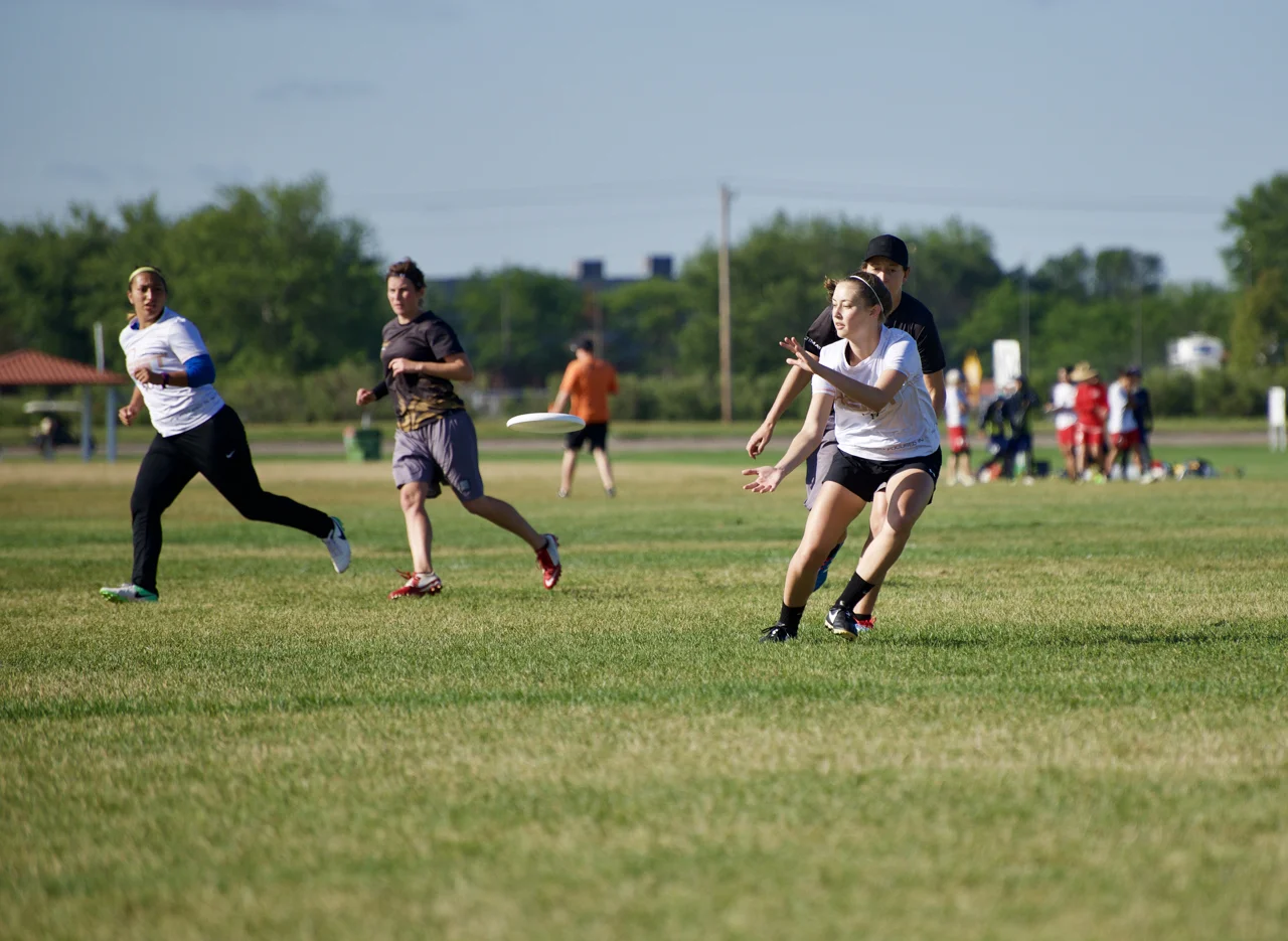 Photo Title.
National Sports Center. Blaine, Minnesota.
August 2017.
© William D. Walker
Madison Heist vs. Iceni (London) at the U.S. Open tournament.