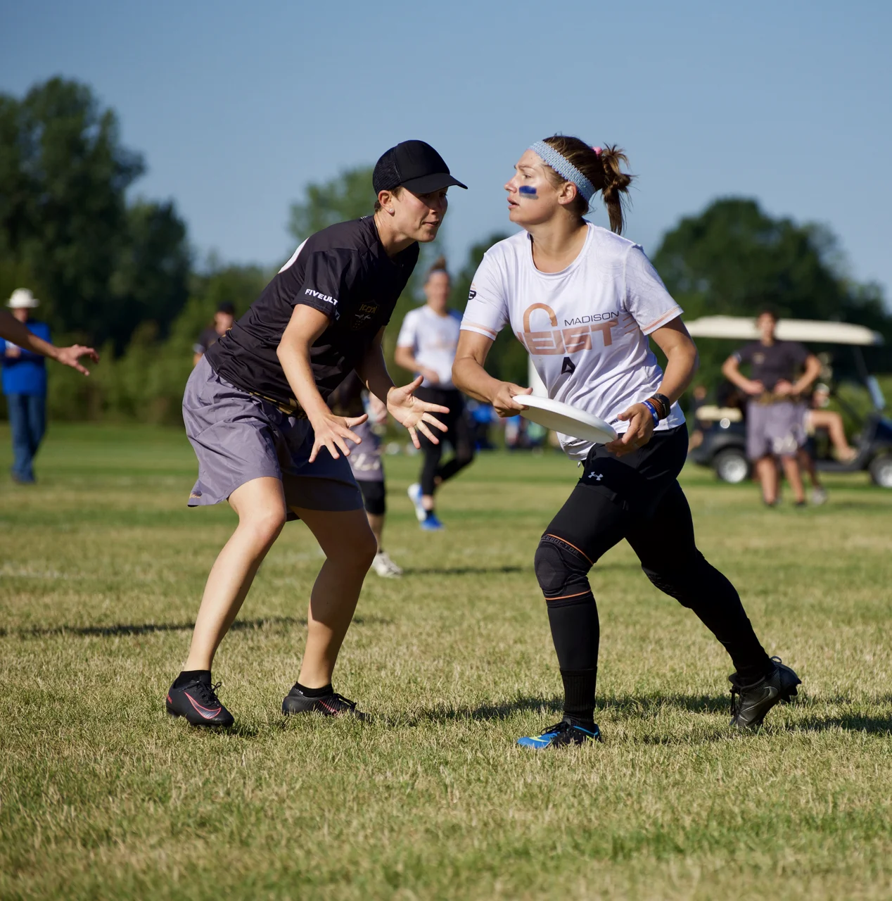 Photo Title.
National Sports Center. Blaine, Minnesota.
August 2017.
© William D. Walker
Madison Heist vs. Iceni (London) at the U.S. Open tournament.