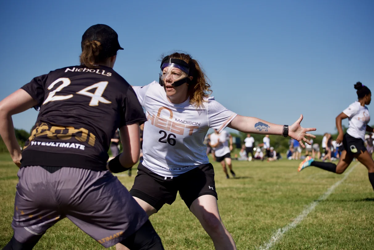 Photo Title.
National Sports Center. Blaine, Minnesota.
August 2017.
© William D. Walker
Madison Heist vs. Iceni (London) at the U.S. Open tournament.