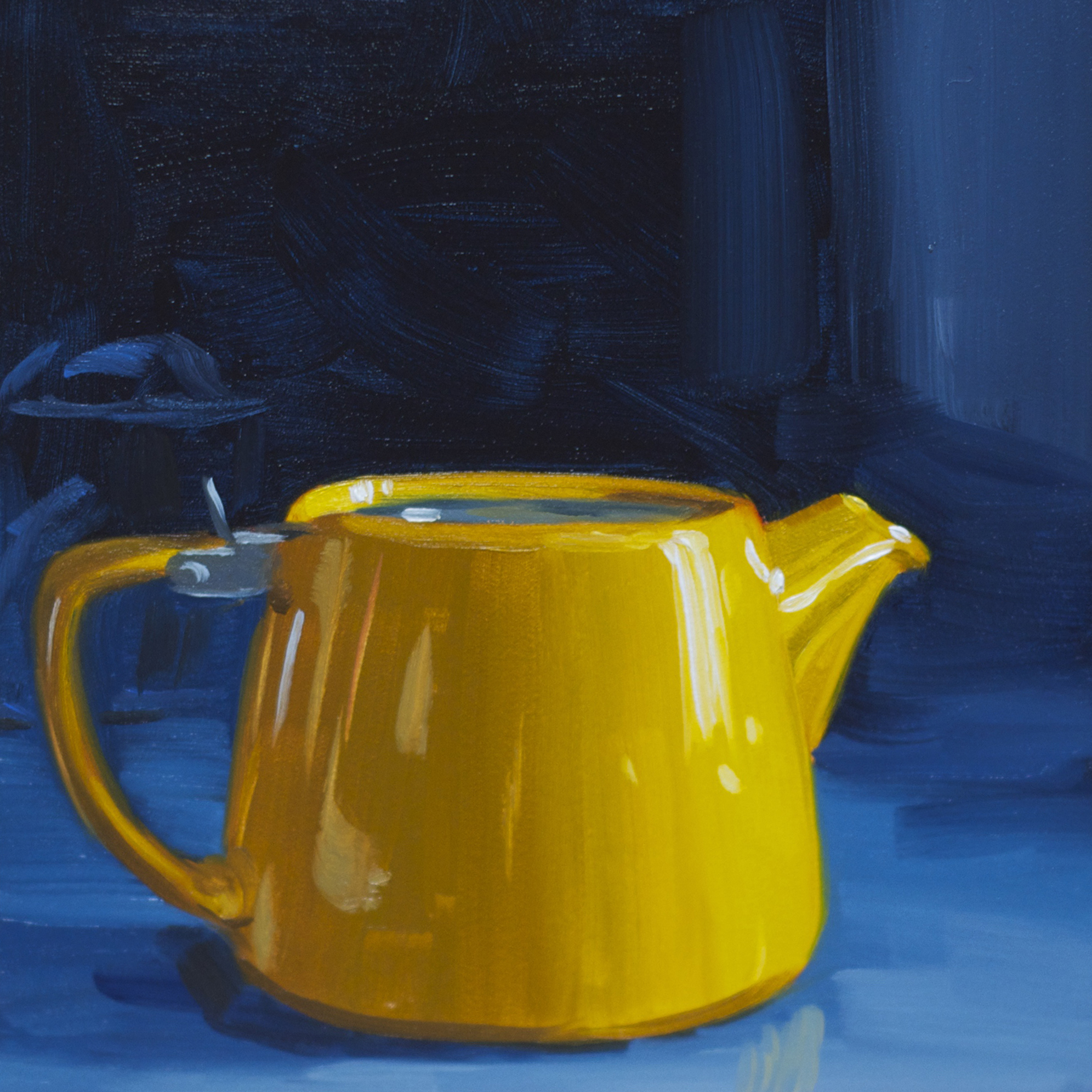oil on flat panel gessobord, 6"x6", $50