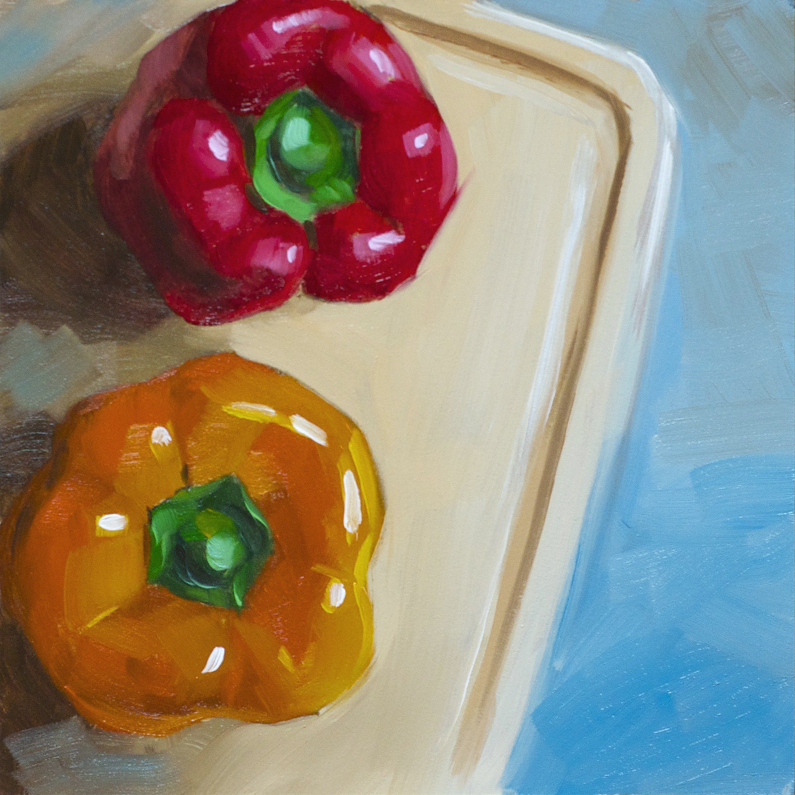 6"x6" oil on gessobord $50