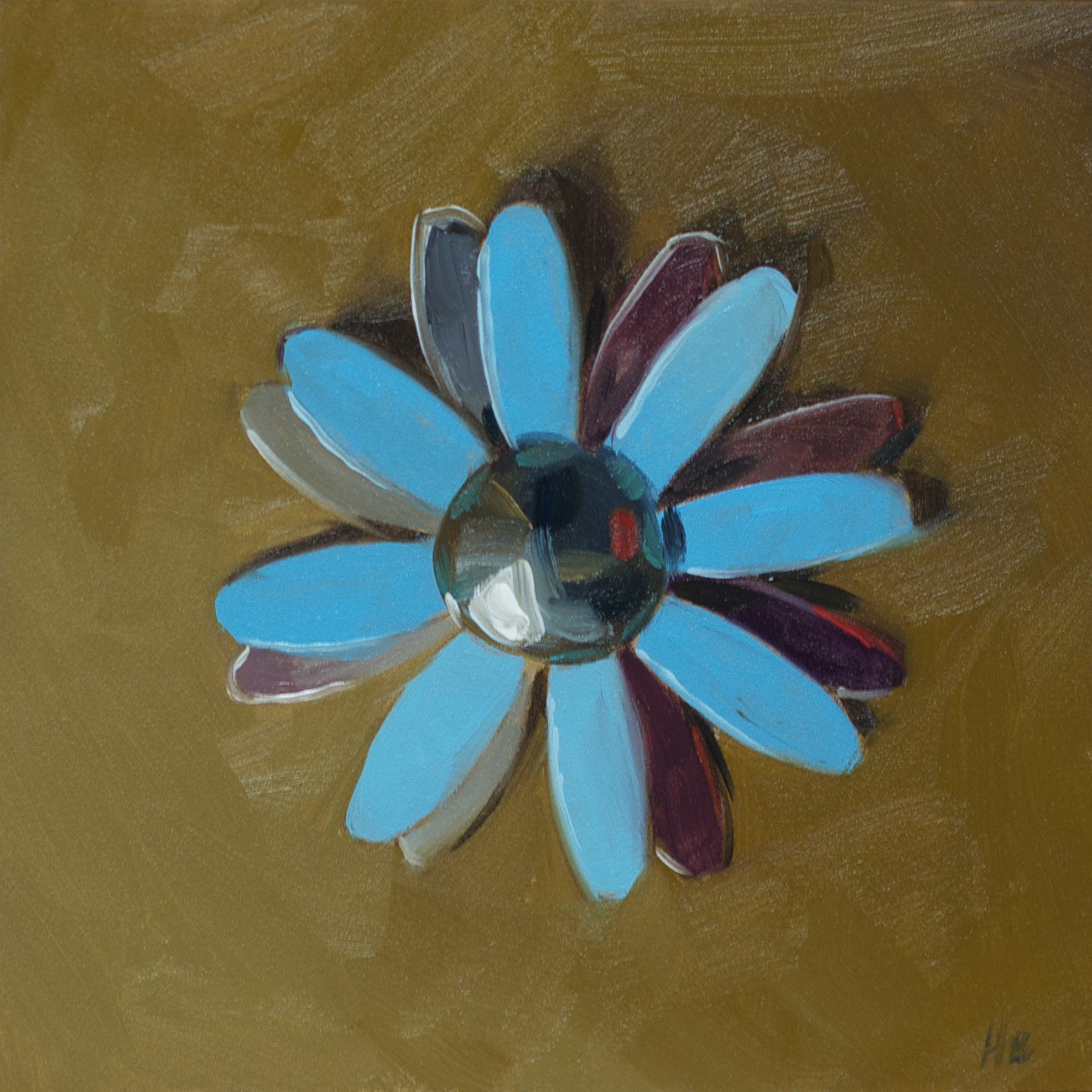 6"x6", oil on gessobord, $50