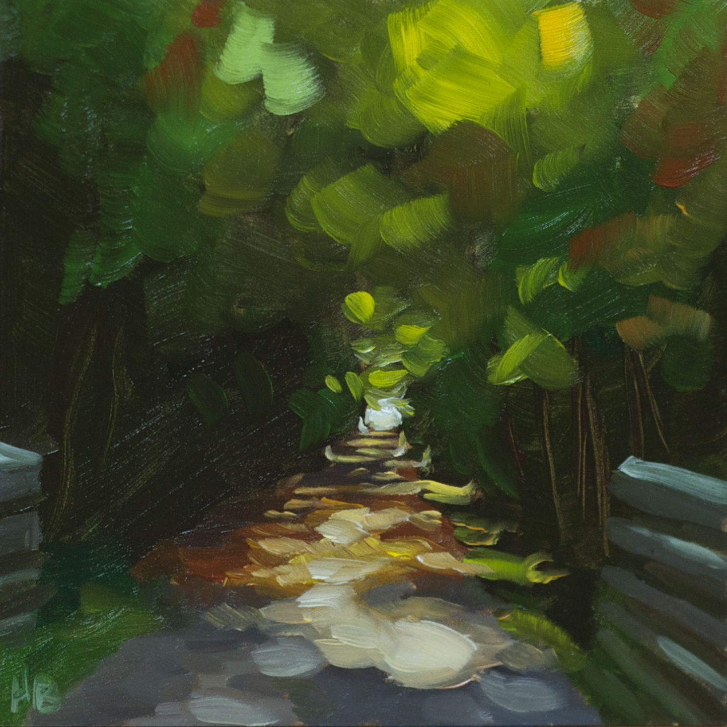 6"x6" oil on gessobord $50