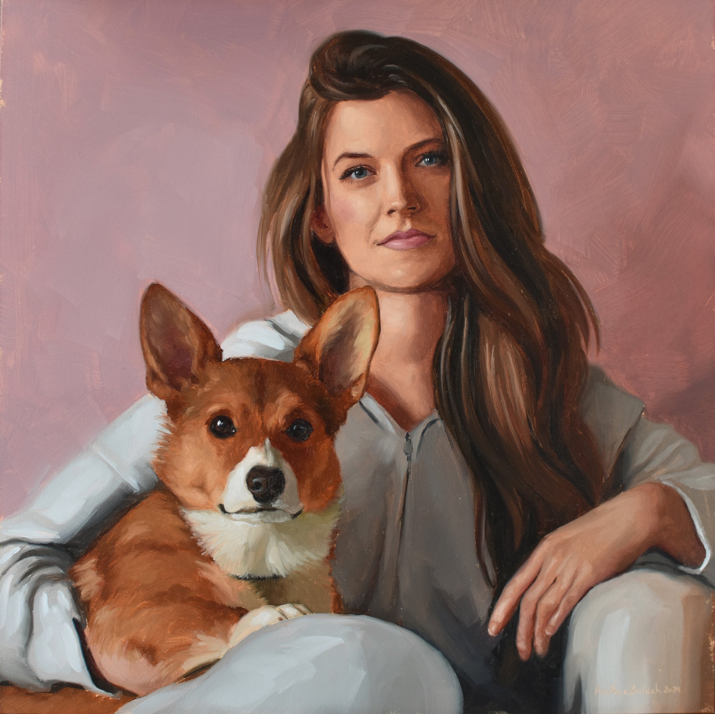 Self Portrait with Teddy