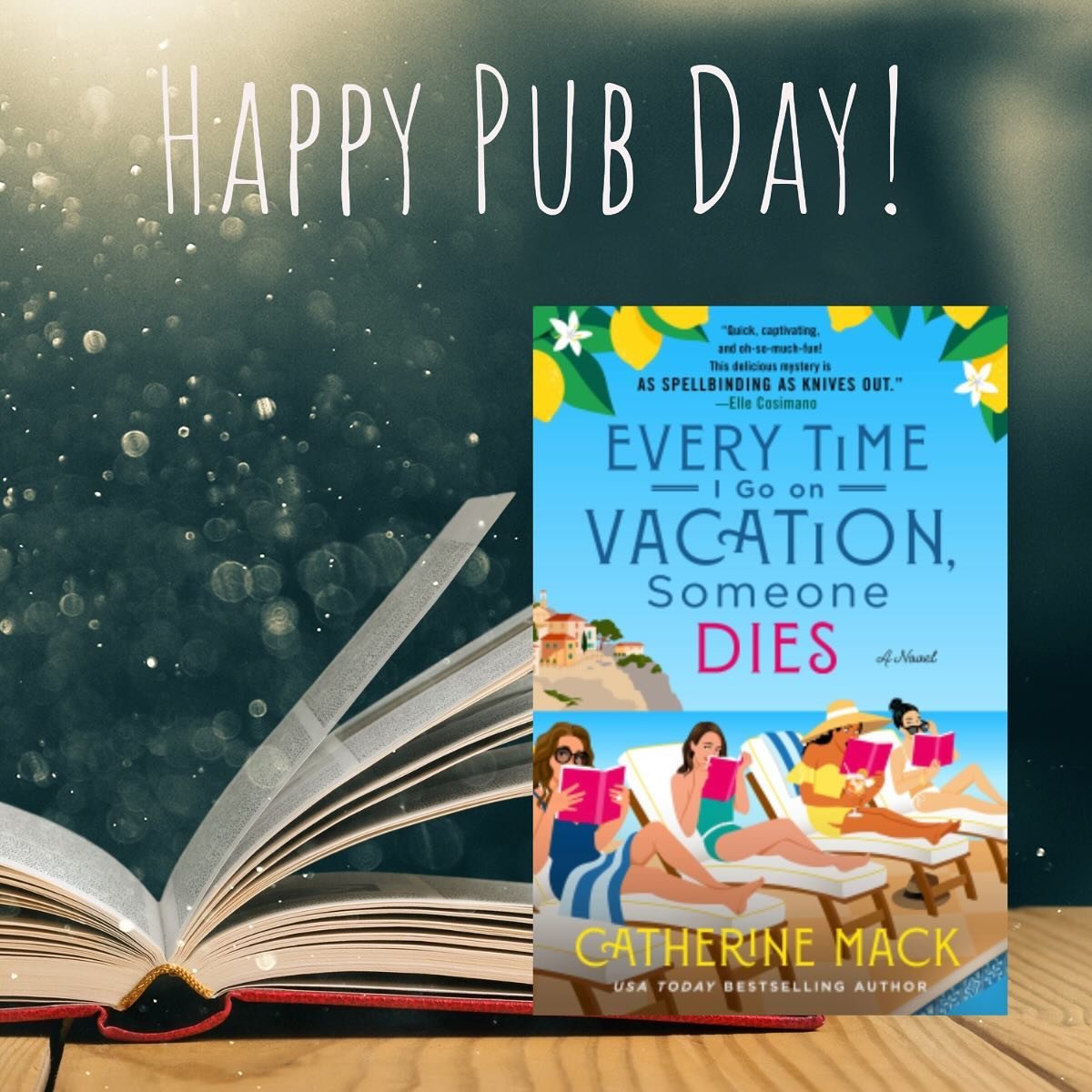 🍾 Happy Pub Day 🍾 @catherinemckenzieauthor 😍😍
Cattie did a shoutout to this fun book on the latest episode! Not only should you add this to your TBR, check out our show whenever you listen to your bookish podcasts! @cattie_naj @oakylovesbooksandt