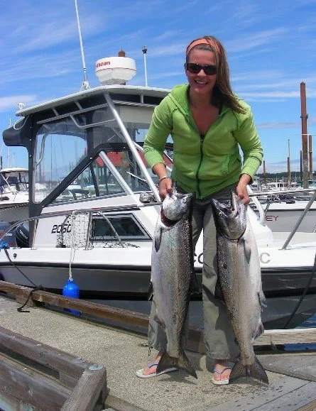 salmon chinook campbell river