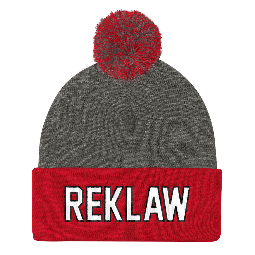 REKLAW-beanie_mockup_Front_Dark-Heather-Grey-Red.png
