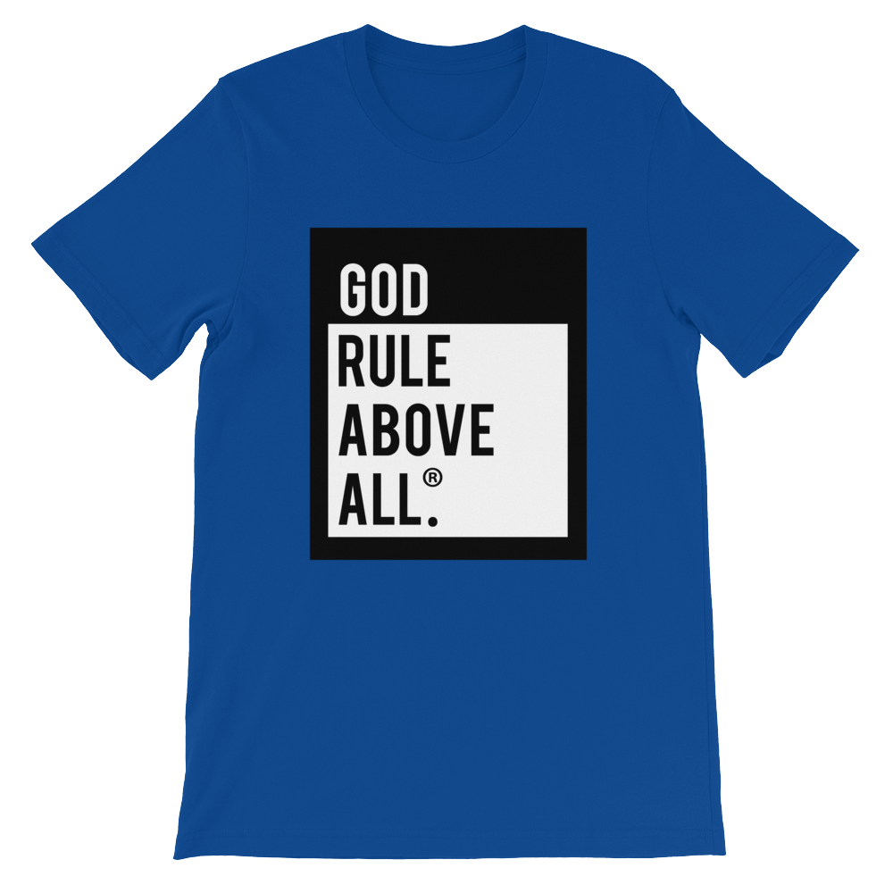 GOD-RULE-ABOVE-ALL-01_mockup_Flat-Front_True-Royal.png
