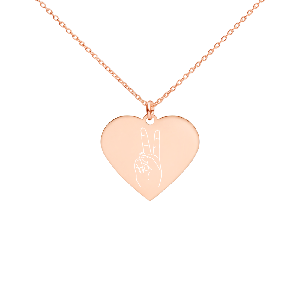 REKLAW CLOTHING PEACE AND LOVE.HEART NECKLACE.18K-Rose-Gold-coating.SS20.png