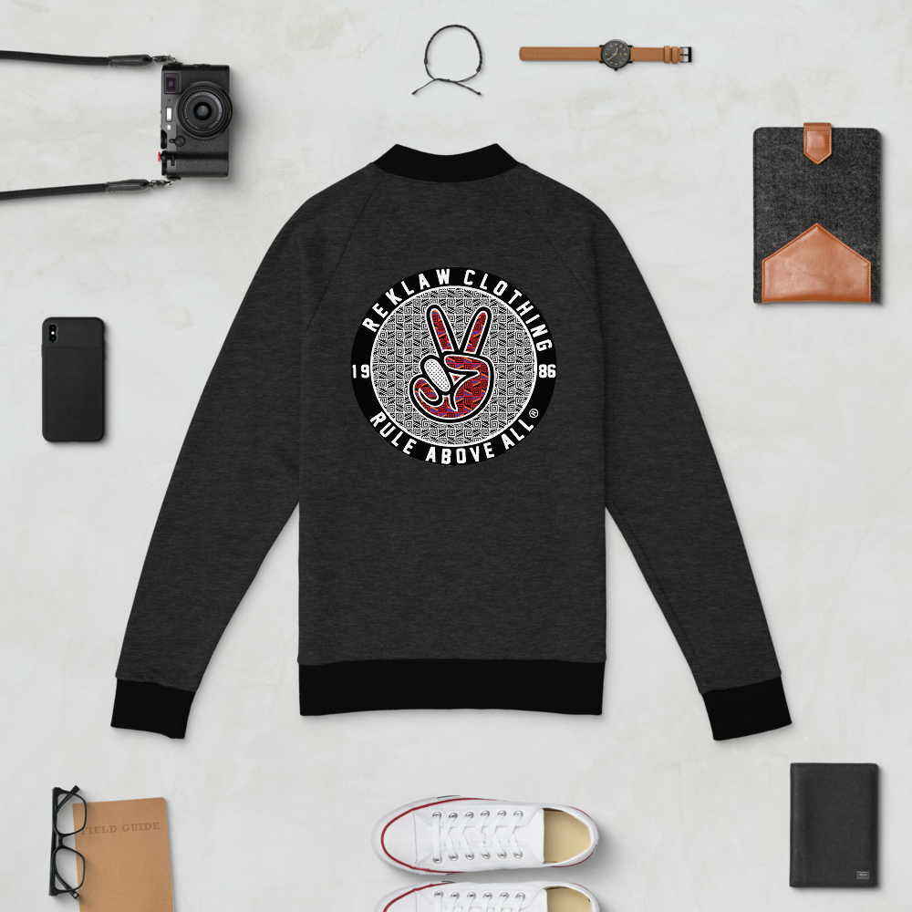 REKLAW-Spring 2020-Mens Bomber Jacket.Reklaw-Aztek.Black.Lifestylte.Back.png