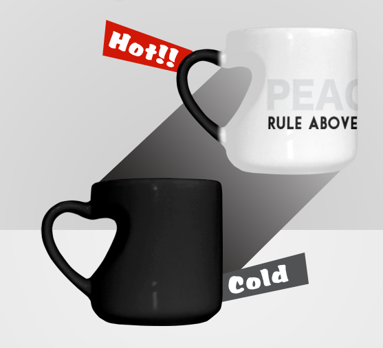 Reklaw Clothing Heart Shaped Mug.PeaceAndLove Heart-shaped Morphing Mug.Mockup..png