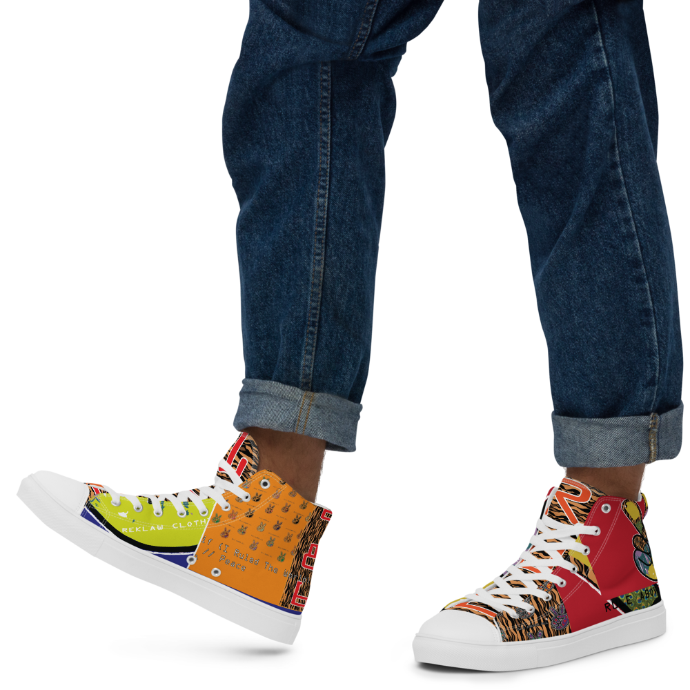 Reklaw Clothing-mens-high-top-canvas-shoes-model-side.png