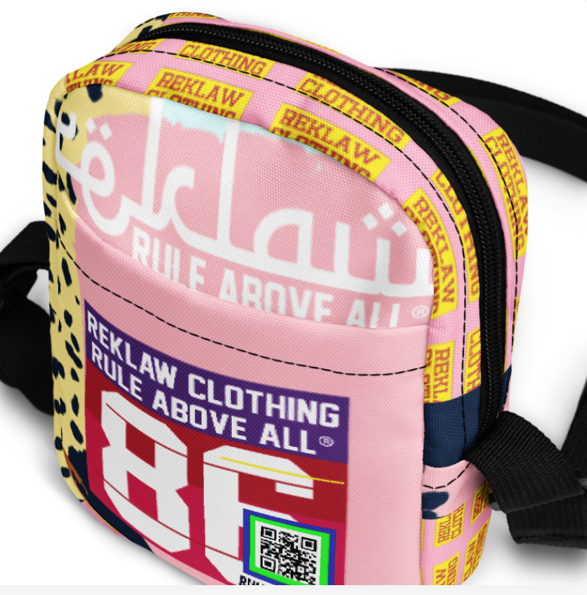 Reklaw Clothing Versatility Bag.SS24.Front SideView.png