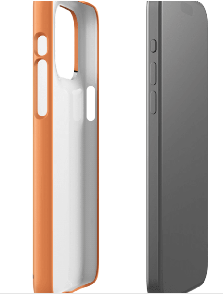 Reklaw Clothing Snap Case for iPhone®.SS24.Side view.png