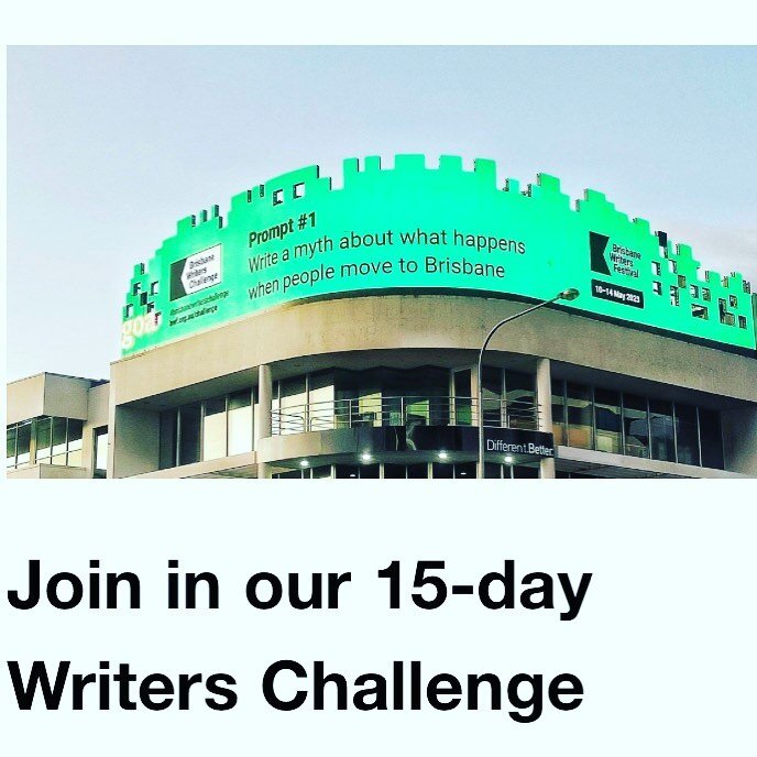 Look up! Brisbane&rsquo;s goa billboards are going to light up with writing prompts from @briswritersfest! Free tickets for BWF events up for grabs 🎟️🎟️

[Repost from bwf.org.au/2023-festival/challenge]

At Brisbane Writers Festival, we have a stor