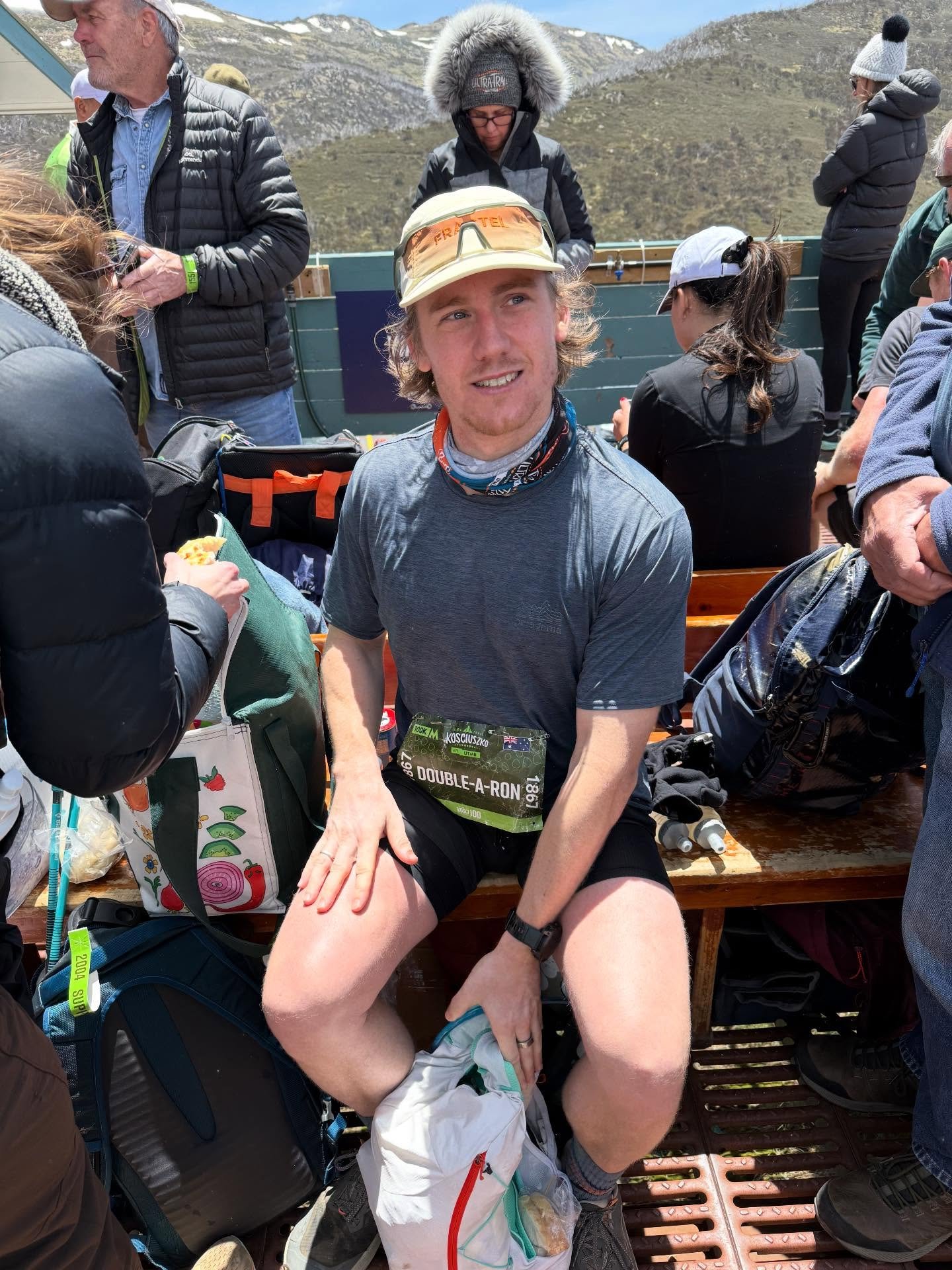 No 1 fan of @aaron9305 @elisepaje 💞💞

#kosci100 
#kosciuskonationalpark 
#ultramarathon 
#supportcrew