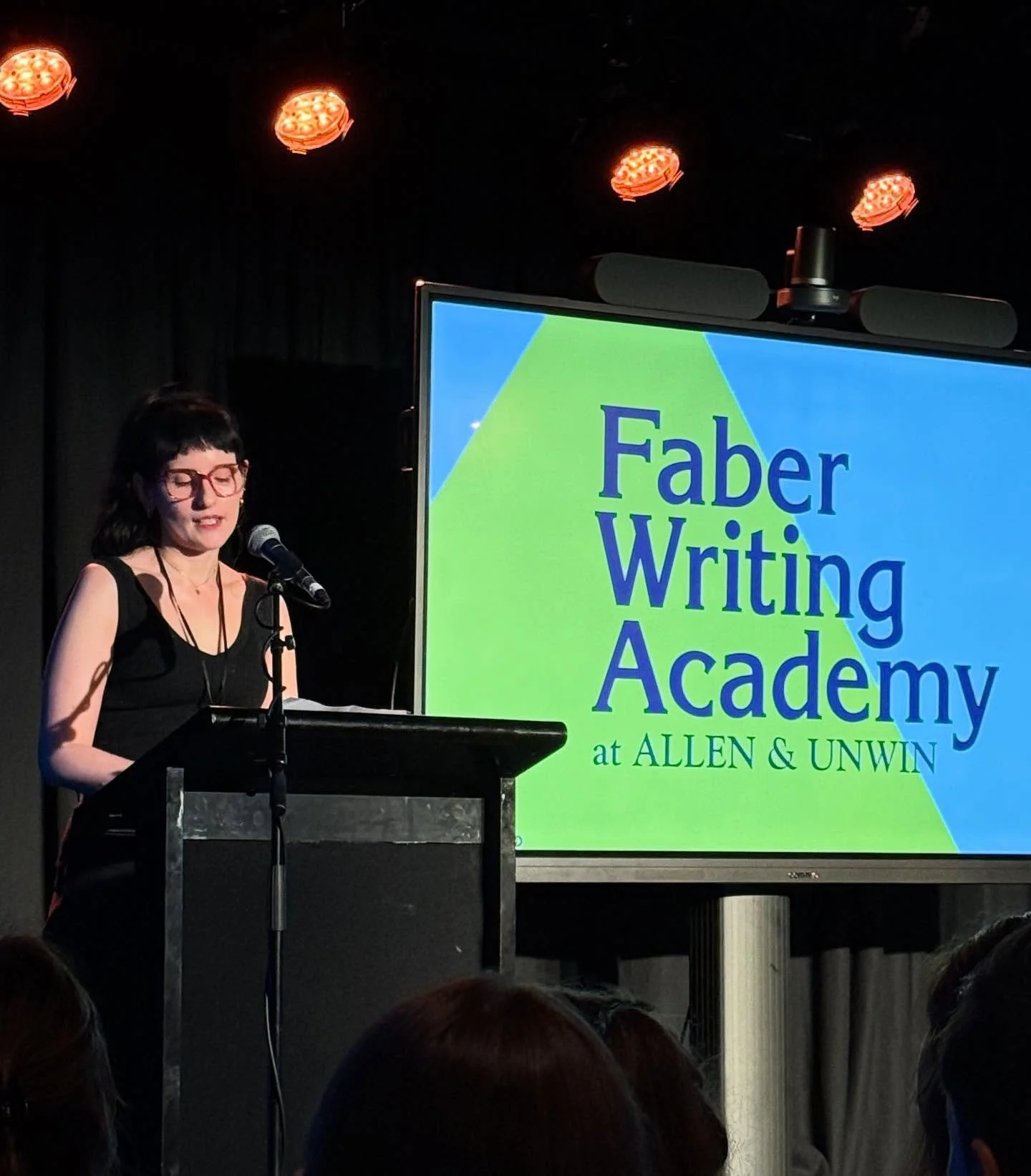 Looking forward to dipping into the anthology of the @faberwriting alumni being launched today @briswritersfest, with it&rsquo;s festival readers introduced by @pipcsmith and @emilyogrady3 &hearts;️&hearts;️